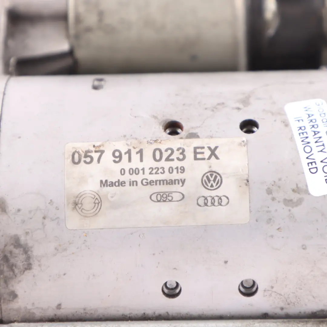 Audi Q7 4L Engine Starter Motor Actuator Starter - SKU 057911023EX - Part number 057911023EX
