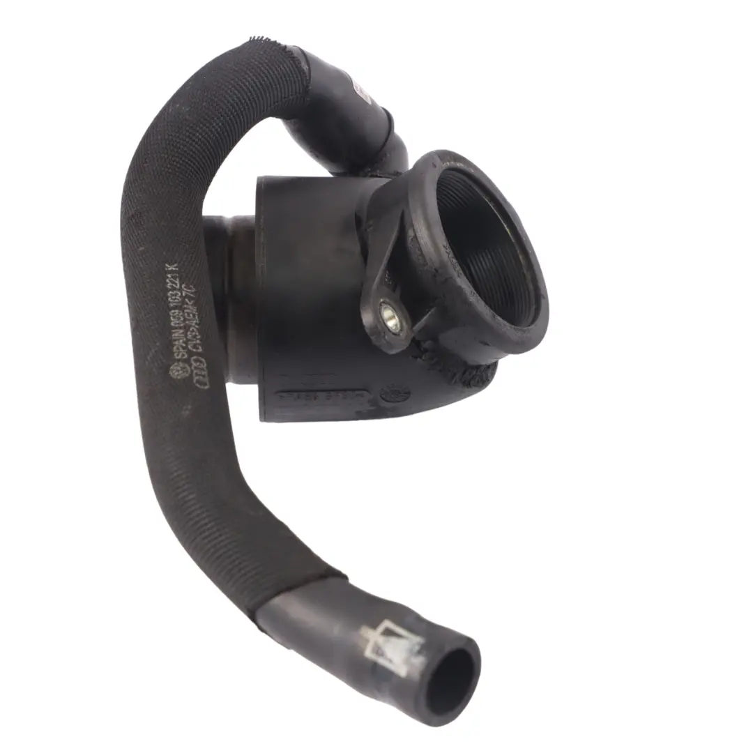 Intake Pipe Hose Line to Audi Q7 4L 3.0 TDI Turbo Intercooler Air with Part number 059103221K Audi Q7 4L 3.0 TDI Turbo Intercooler Air Intake Pipe Hose Line - SKU 059103221K - Part number 059103221K