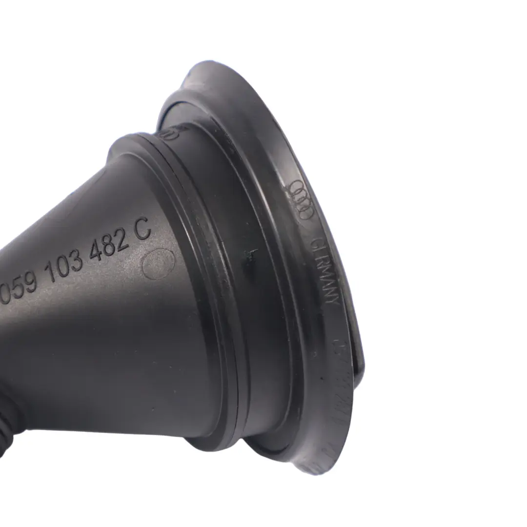 Filler Cap Tank Cover Funnel Diesel Black to Audi Q7 4L Fuel with Part number 059103482C Audi Q7 4L Fuel Filler Cap Tank Cover Funnel Diesel Black - SKU 059103482C - Part number 059103482C