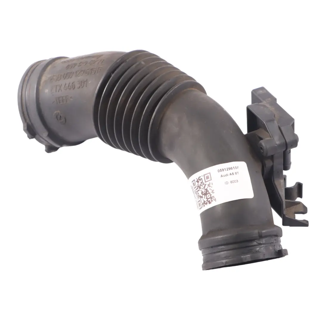 Tubo Aspirazione Dell'aria Linea Tubi per Audi A5 8T con numero di parte 059129615F Audi A5 8T Tubo Aspirazione Dell'aria Linea Tubi - SKU 059129615F - Numero di parte 059129615F