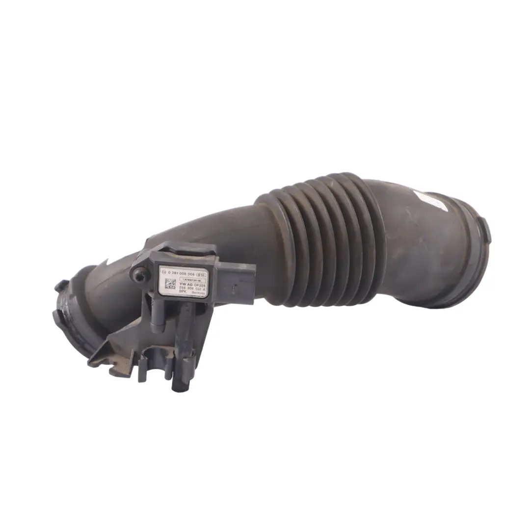 Audi A5 8T Air Intake Pipe Hose Line - SKU 059129615F - Part number 059129615F