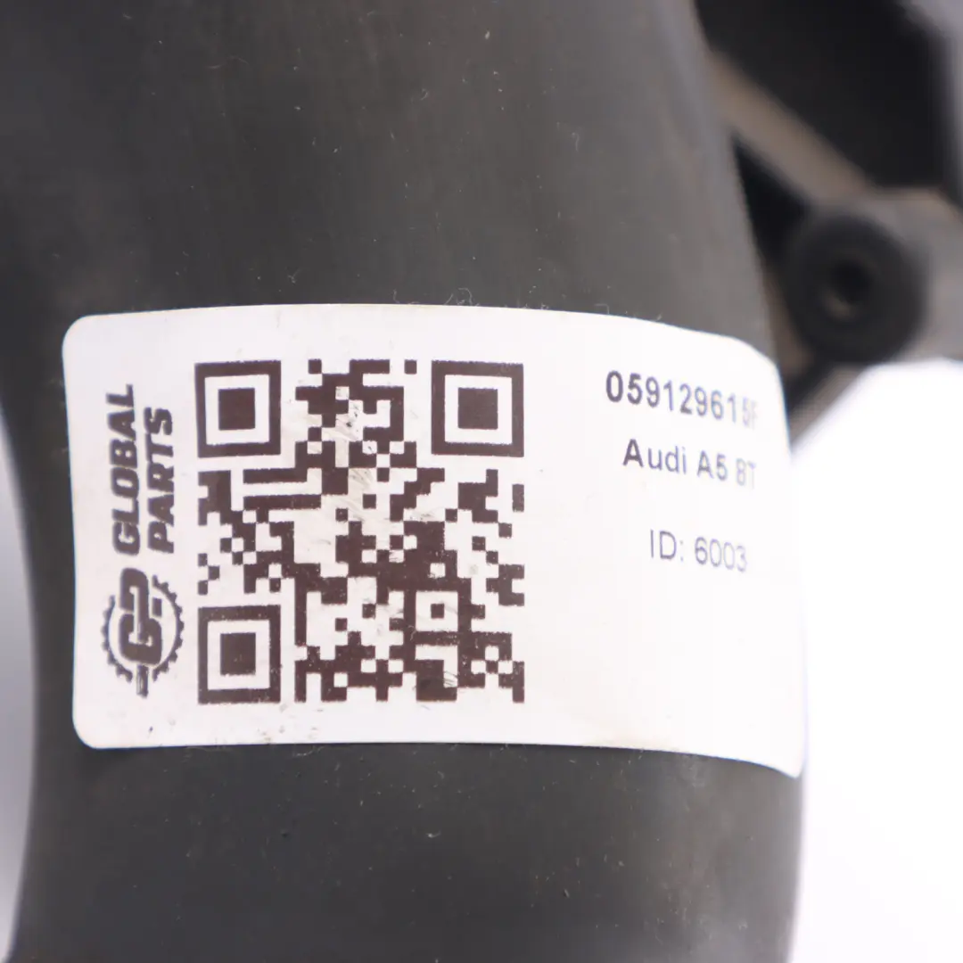 Tubo de Admisión de Aire Línea de Manguera para Audi A5 8T con número de pieza 059129615F Audi A5 8T Tubo de Admisión de Aire Línea de Manguera - SKU 059129615F - Número de pieza 059129615F