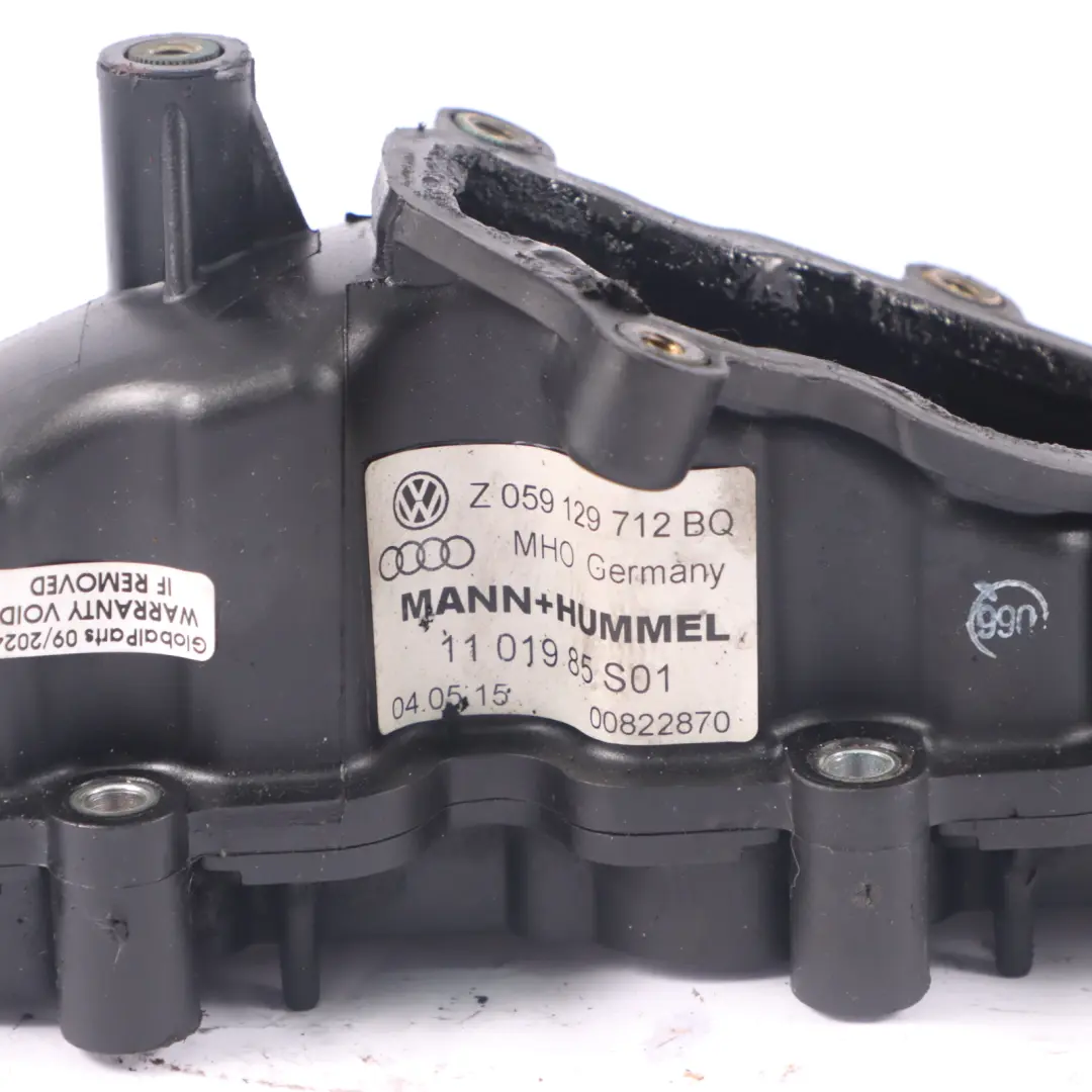 Audi Q7 4L 3.0 TDI Diesel Intake Manifold Inlet Pipe Tube Right O/S - SKU 059129712 - Part number 059129712