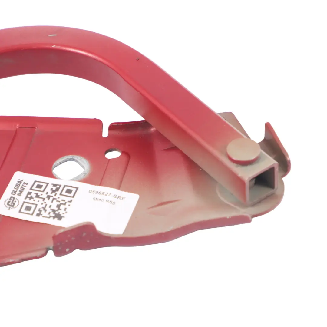 Right O/S Engine Hood Hinge Bonnet Solar Red - A47 to Mini Cooper One 2 R50 R52 R53 with Part number 0598827 Mini Cooper One 2 R50 R52 R53 Right O/S Engine Hood Hinge Bonnet Solar Red - A47 - SKU 0598827-SRE - Part number 0598827