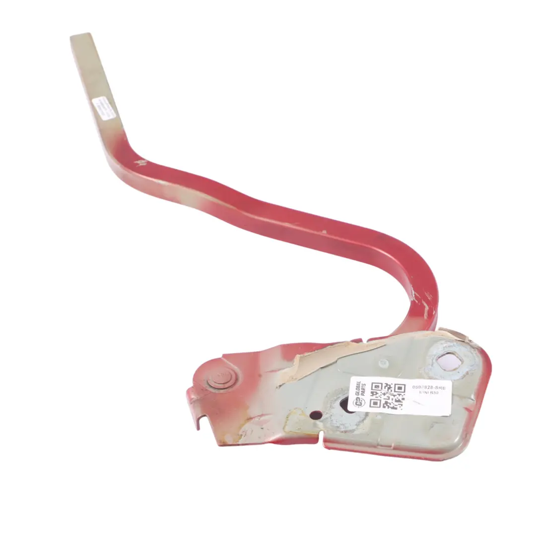 Mini Cooper One 2 R50 R52 R53 Charnière moteur gauche Capot Rouge Solaire - A47 - SKU 0598828-SRE - Numéro de pièce 0598828