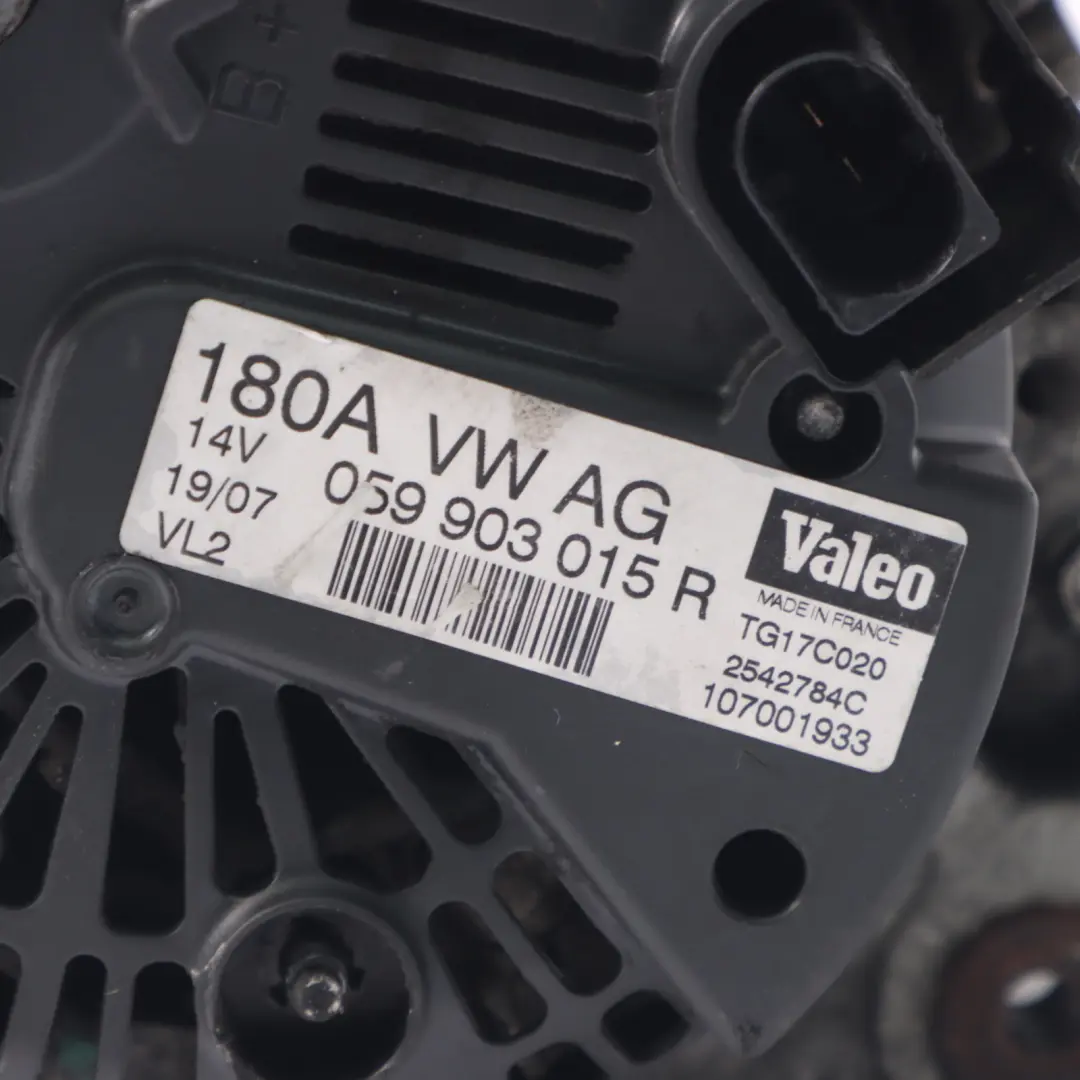 Alternatore Audi A6 C6 3.0 TDI Motore Diesel Generatore 1068673 per con numero di parte 059903015R Alternatore Audi A6 C6 3.0 TDI Motore Diesel Generatore 1068673 - SKU 059903015R - Numero di parte 059903015R