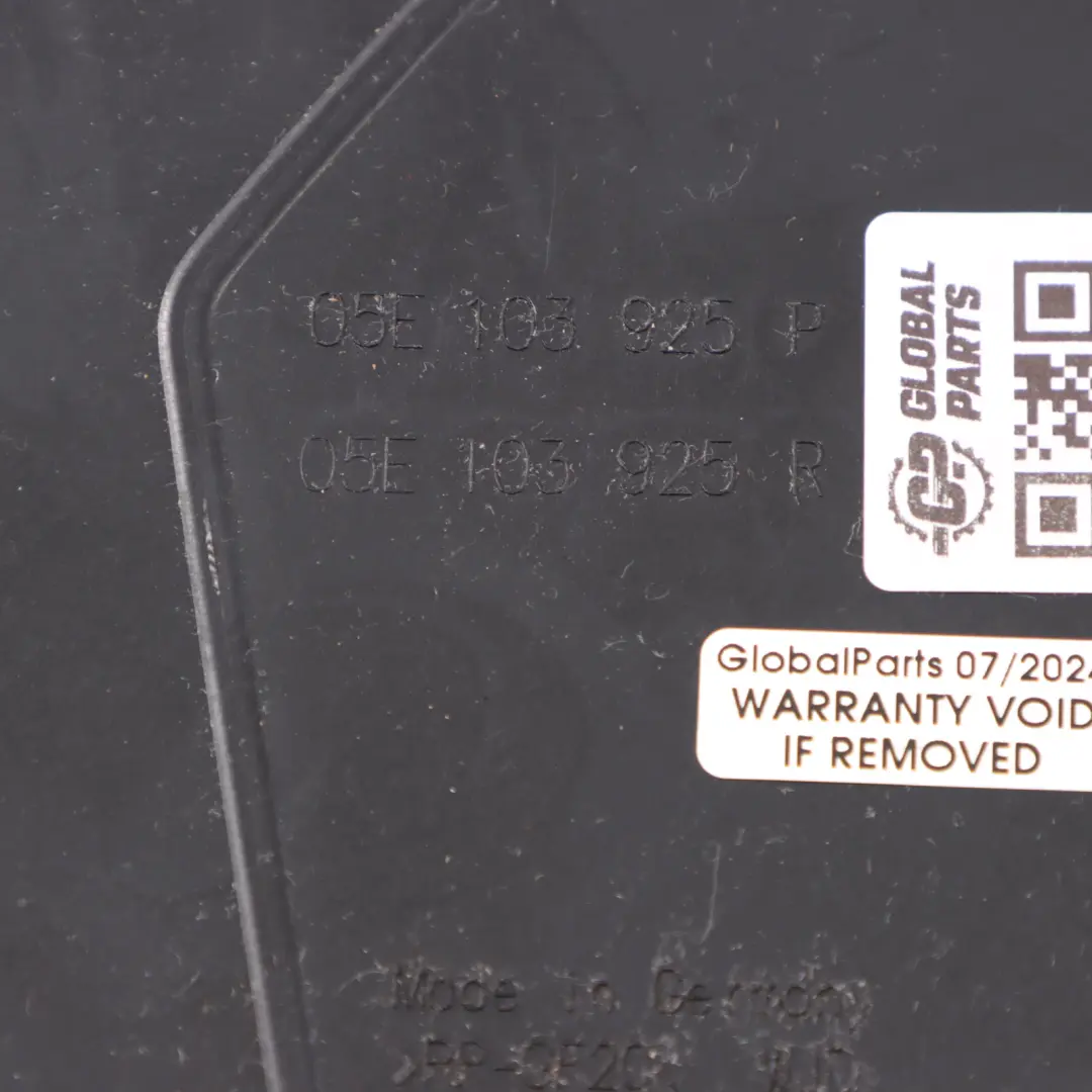 VW Volkswagen Golf 8 1.5 eTSI DFYA Engine Top Cover Trim Panel - SKU 05E103925R - Part number 05E103925R