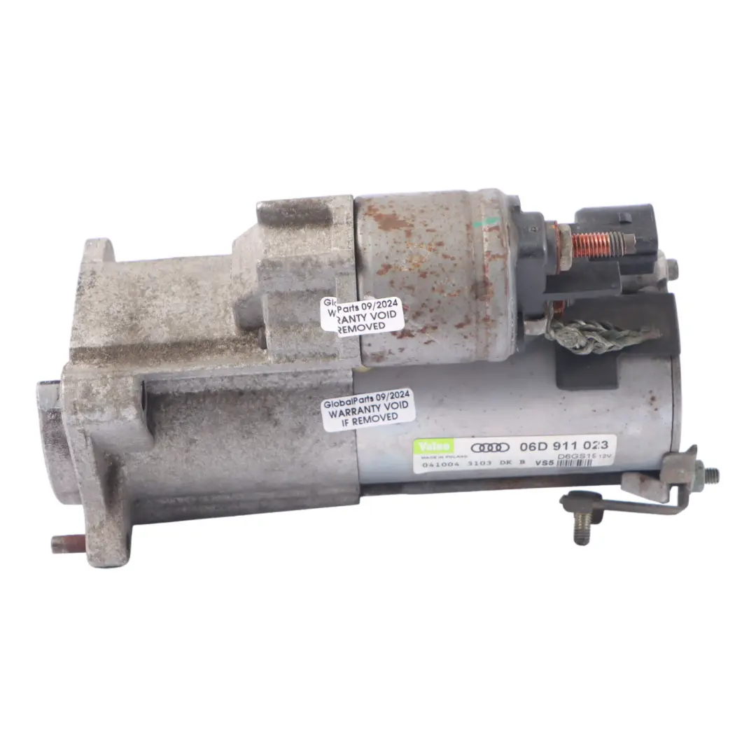 D6G519 Engine Starter Motor to Audi A4 7B 2.0 TFSi with Part number 06D911023 Audi A4 7B 2.0 TFSi D6G519 Engine Starter Motor - SKU 06D911023 - Part number 06D911023