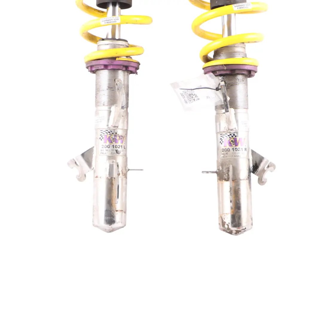 Mini R56 Cooper S N14 Front Left Right Suspension N/O/S KW Shock Absorber Set - SKU 10320228 - Part number 10320228