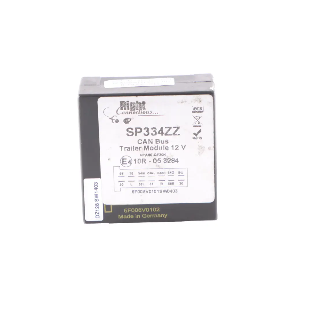 Electronics 12V Trailer Module Control Unit SP334ZZ 5F008V0102 to ECS with Part number 10R053284 ECS Electronics 12V Trailer Module Control Unit SP334ZZ 5F008V0102 - SKU 10R053284 - Part number 10R053284