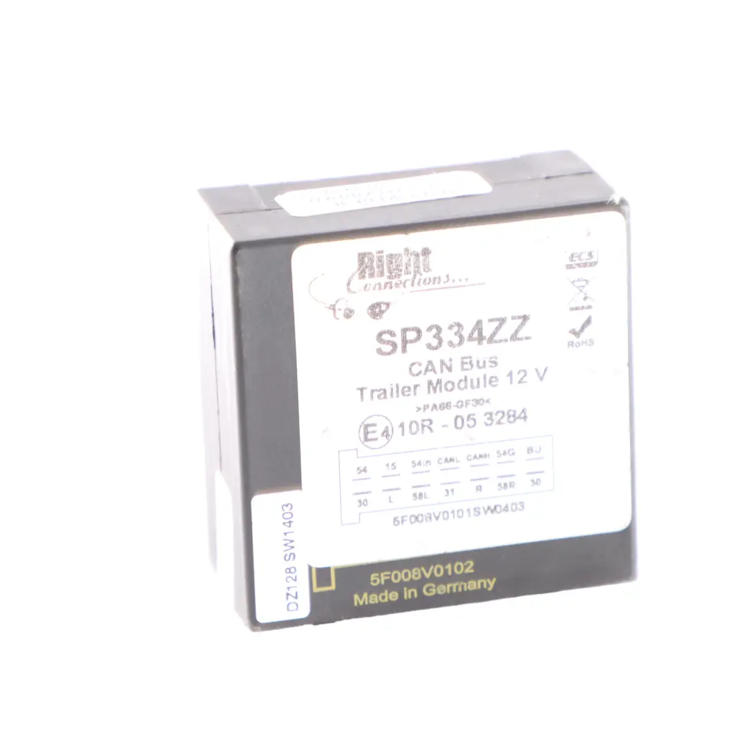 Electronics 12V Trailer Module Control Unit SP334ZZ 5F008V0102 to ECS with Part number 10R053284 ECS Electronics 12V Trailer Module Control Unit SP334ZZ 5F008V0102 - SKU 10R053284 - Part number 10R053284
