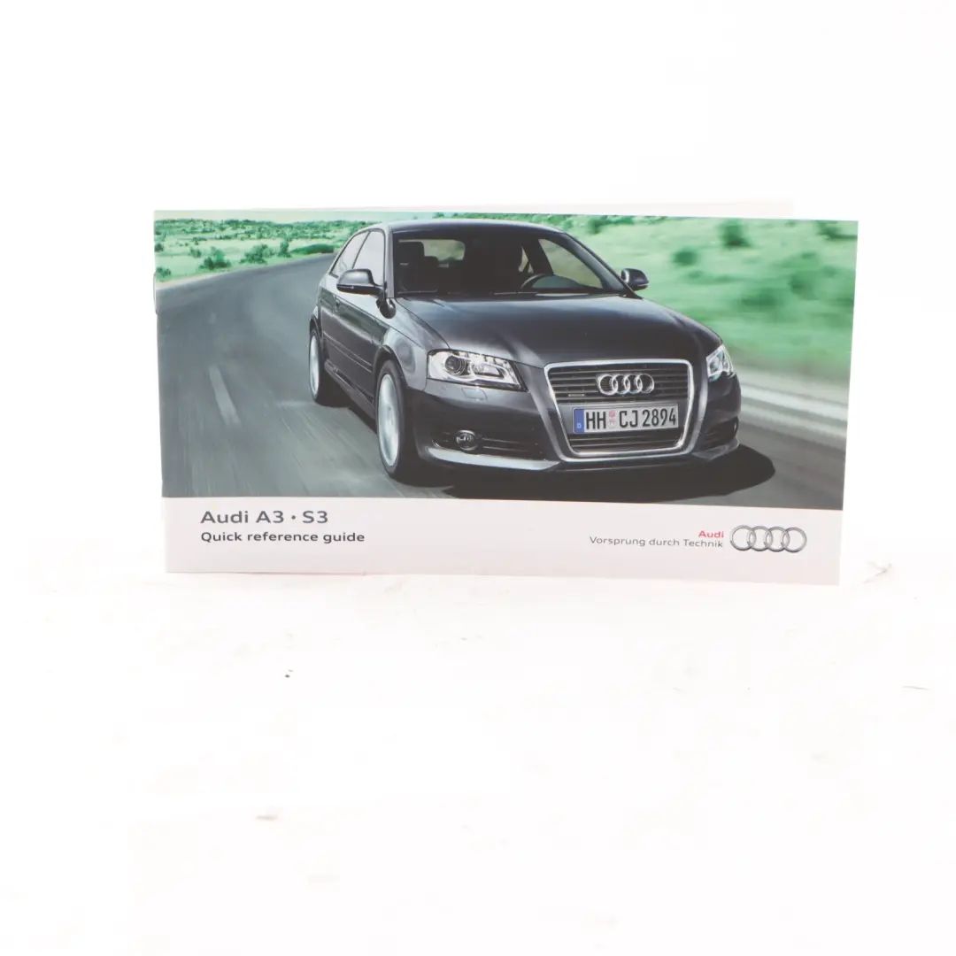 Owner's Handbook Manual Service Booklet Pouch Case Wallet Set to Audi A3 8P with Part number 1125618PA20 Audi A3 8P Owner's Handbook Manual Service Booklet Pouch Case Wallet Set - SKU 1125618PA20 - Part number 1125618PA20