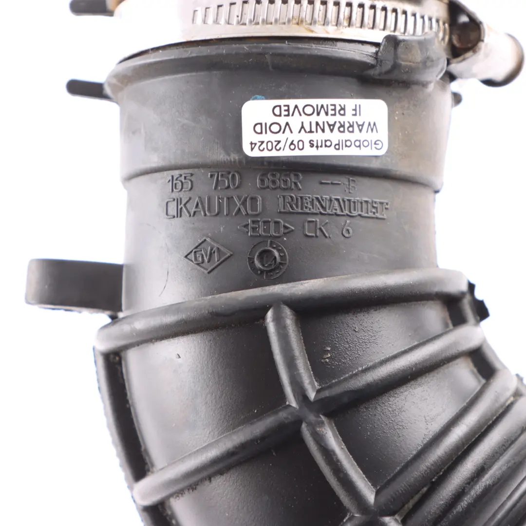 Intake Pipe Hose Line Tube to Renault Citan Kangoo Air with Part number 165750686R Renault Citan Kangoo Air Intake Pipe Hose Line Tube - SKU 165750686R - Part number 165750686R