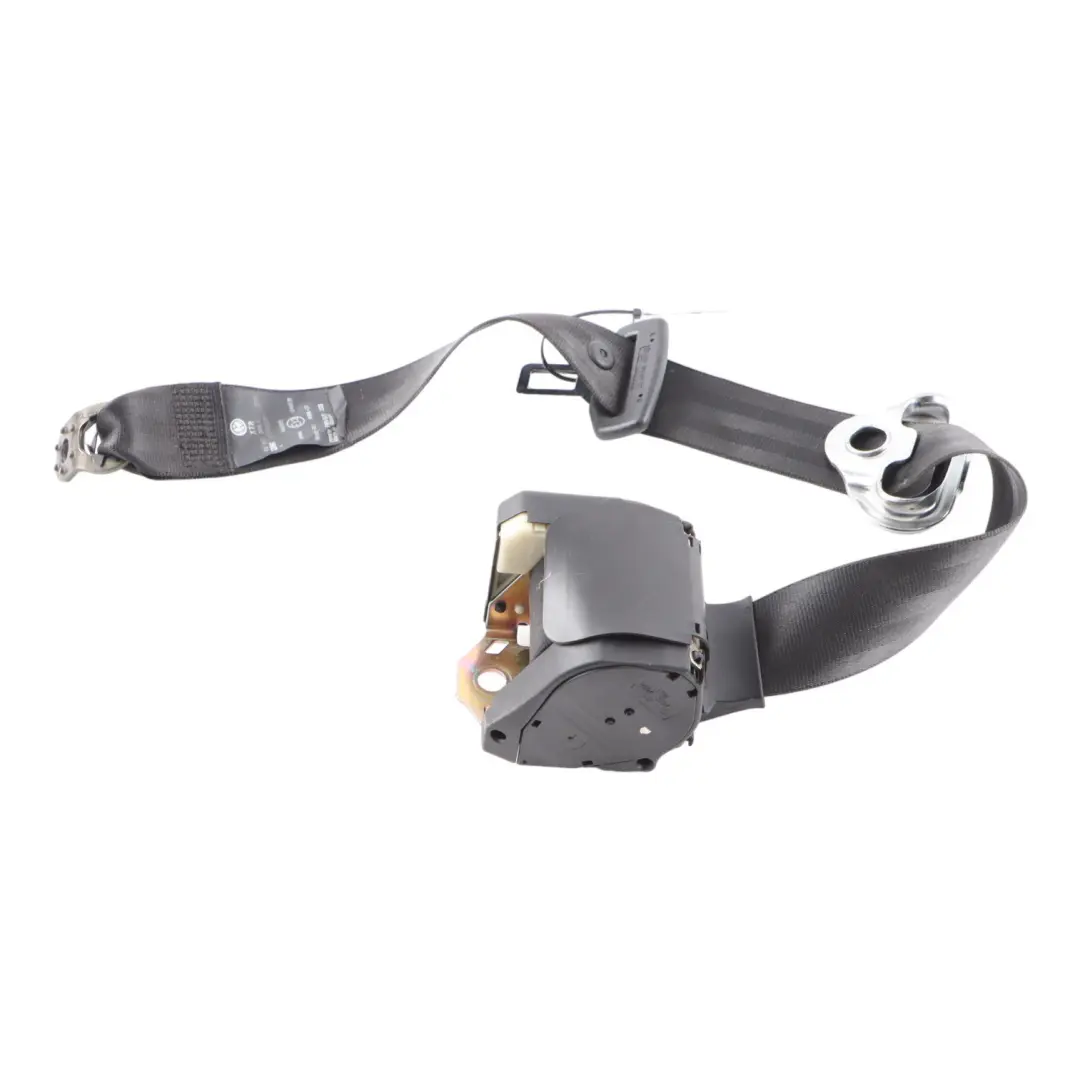 VW Volkswagen New Beetle Rear Seat Belt Left N/S Seatbelt Black - SKU 1C0857805A - Part number 193857737