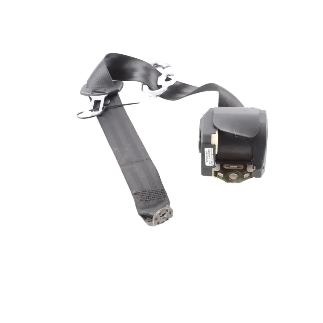 VW Volkswagen New Beetle Rear Seat Belt Left N/S Seatbelt Black - SKU 1C0857805A - Part number 193857737