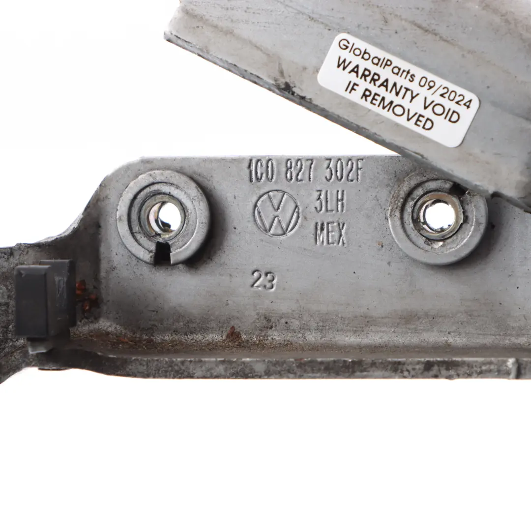 Volkswagen Beetle Bisagra Portón Trasera Derecha Plata Reflex LA7W 1C0827302F - SKU 1C0827302F-RES - Número de pieza 1C0827302F-RES
