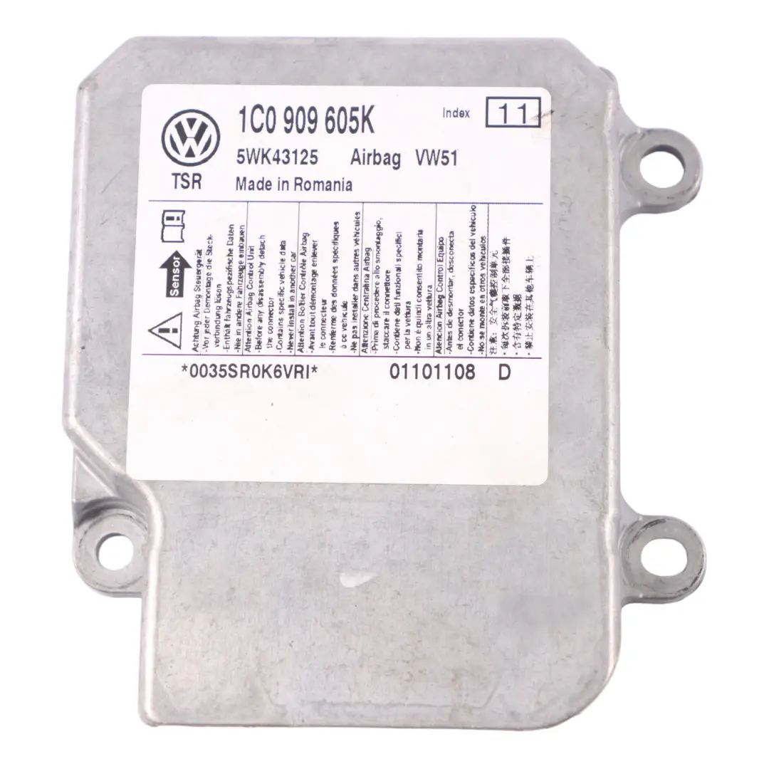 Unité Contrôle du Module d'Air Module ECU 1C0909605K pour Volkswagen Fox 5Z à propos du numéro de pièce 1C0909605P Volkswagen Fox 5Z Unité Contrôle du Module d'Air Module ECU 1C0909605K - SKU 1C0909605P - Numéro de pièce 1C0909605P