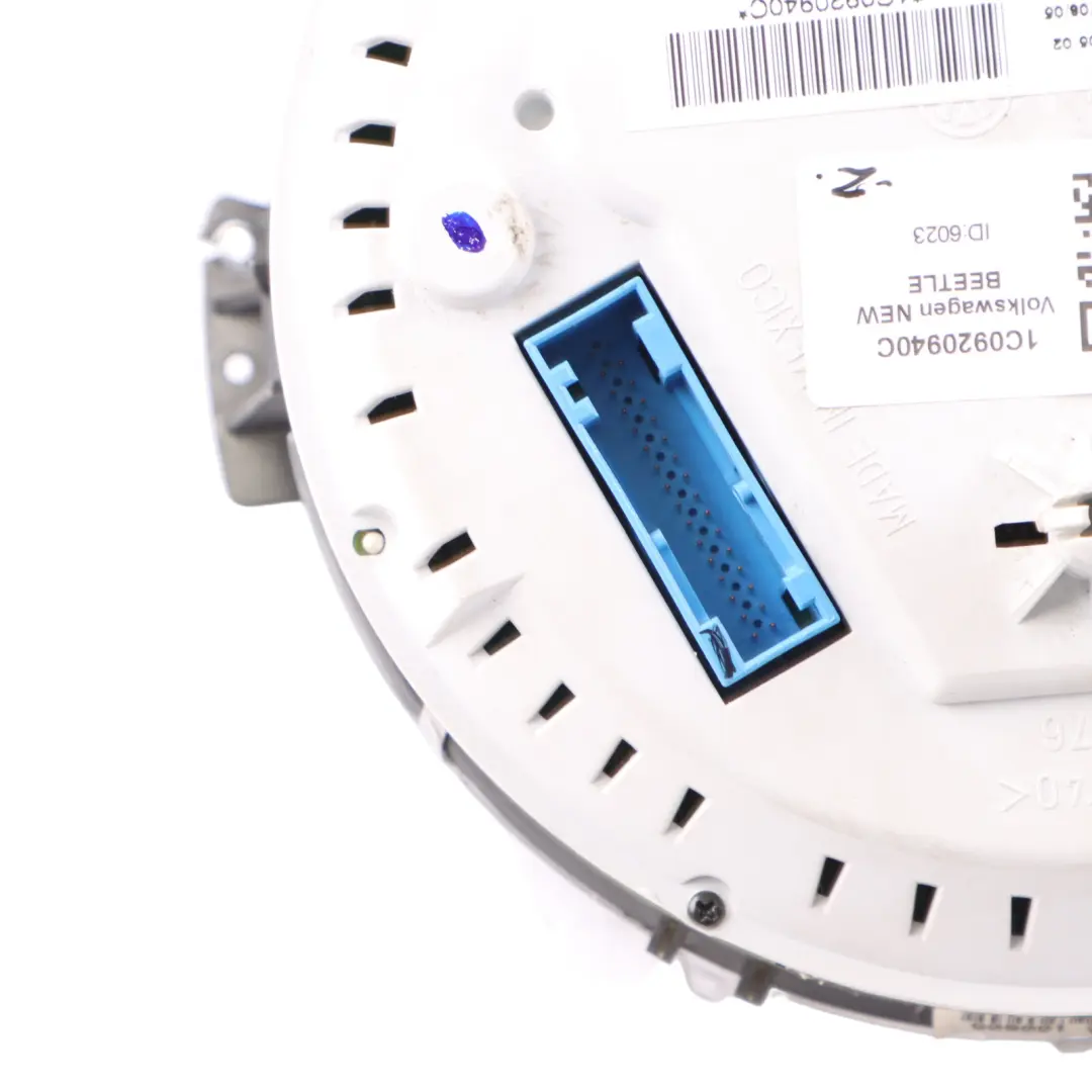 Instrument Cluster Speedo Clocks Manual to Volkswagen New Beetle Petrol with Part number 1C0920940C Volkswagen New Beetle Petrol Instrument Cluster Speedo Clocks Manual - SKU 1C0920940C - Part number 1C0920940C