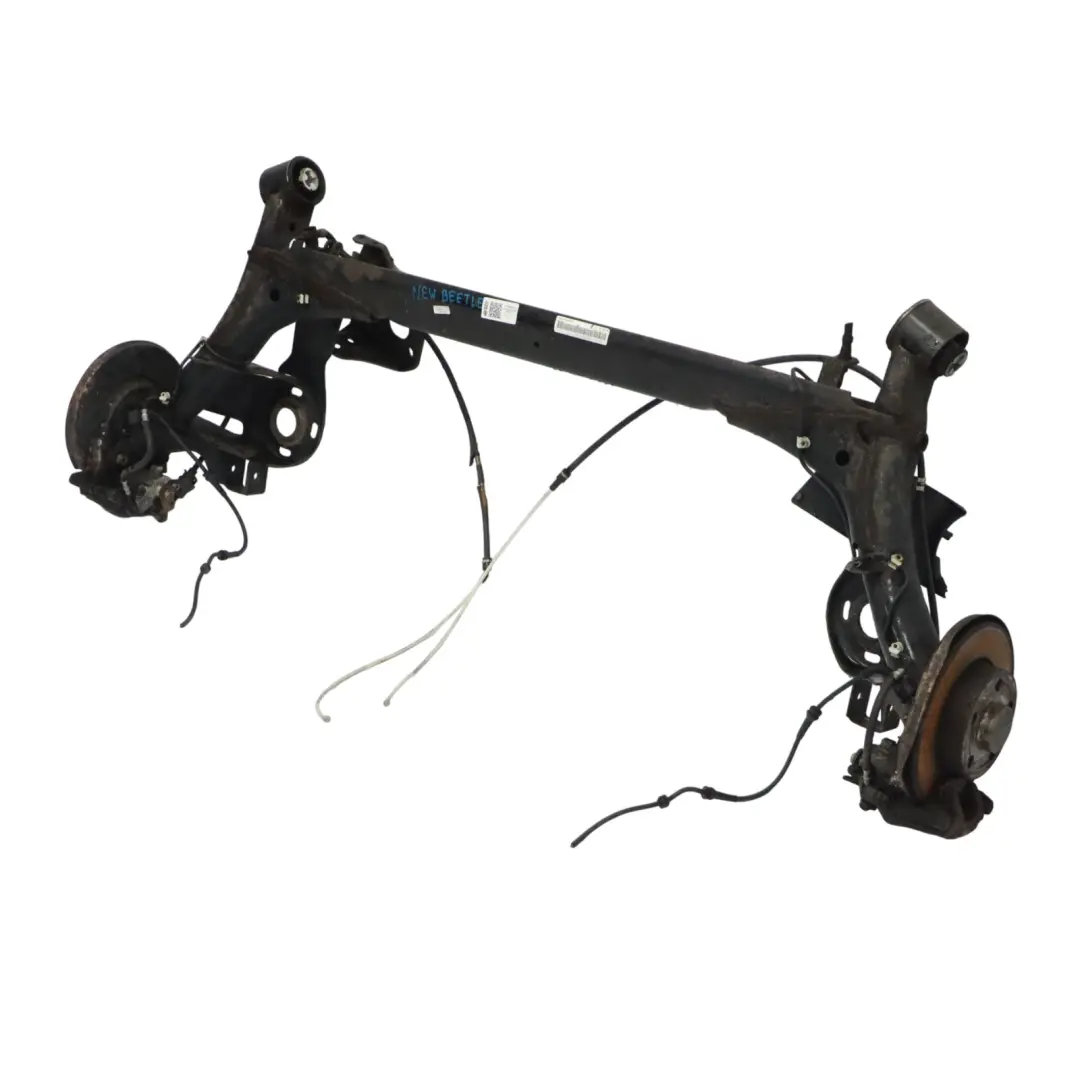 Subframe Volkswagen New Beetle Cradle Axle Beam Mounting Suspension Carrier to Rear with Part number 1J0500041NF Rear Subframe Volkswagen New Beetle Cradle Axle Beam Mounting Suspension Carrier - SKU 1J0500041NF - Part number 1J0500041NF