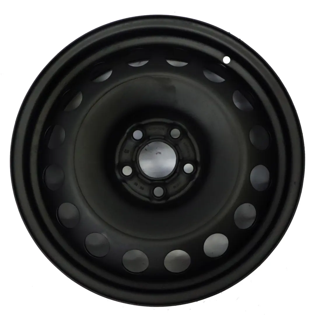 Volkswagen Golf Seat Ibiza Jante Acier Noir 16" 6.5J ET:42 1J0601027R - SKU 1J0601027R-1 - Numéro de pièce 1J0801027R