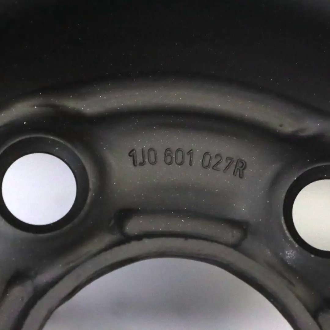 Volkswagen Golf Seat Ibiza Jante Acier Noir 16" 6.5J ET:42 1J0601027R - SKU 1J0601027R-1 - Numéro de pièce 1J0801027R