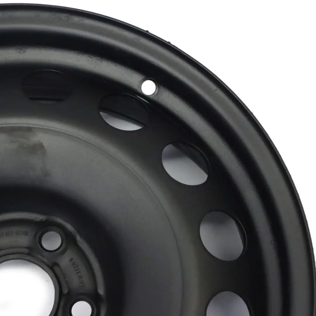 Volkswagen Golf Seat Ibiza Jante Acier Noir 16" 6.5J ET:42 1J0601027R - SKU 1J0601027R-1 - Numéro de pièce 1J0801027R