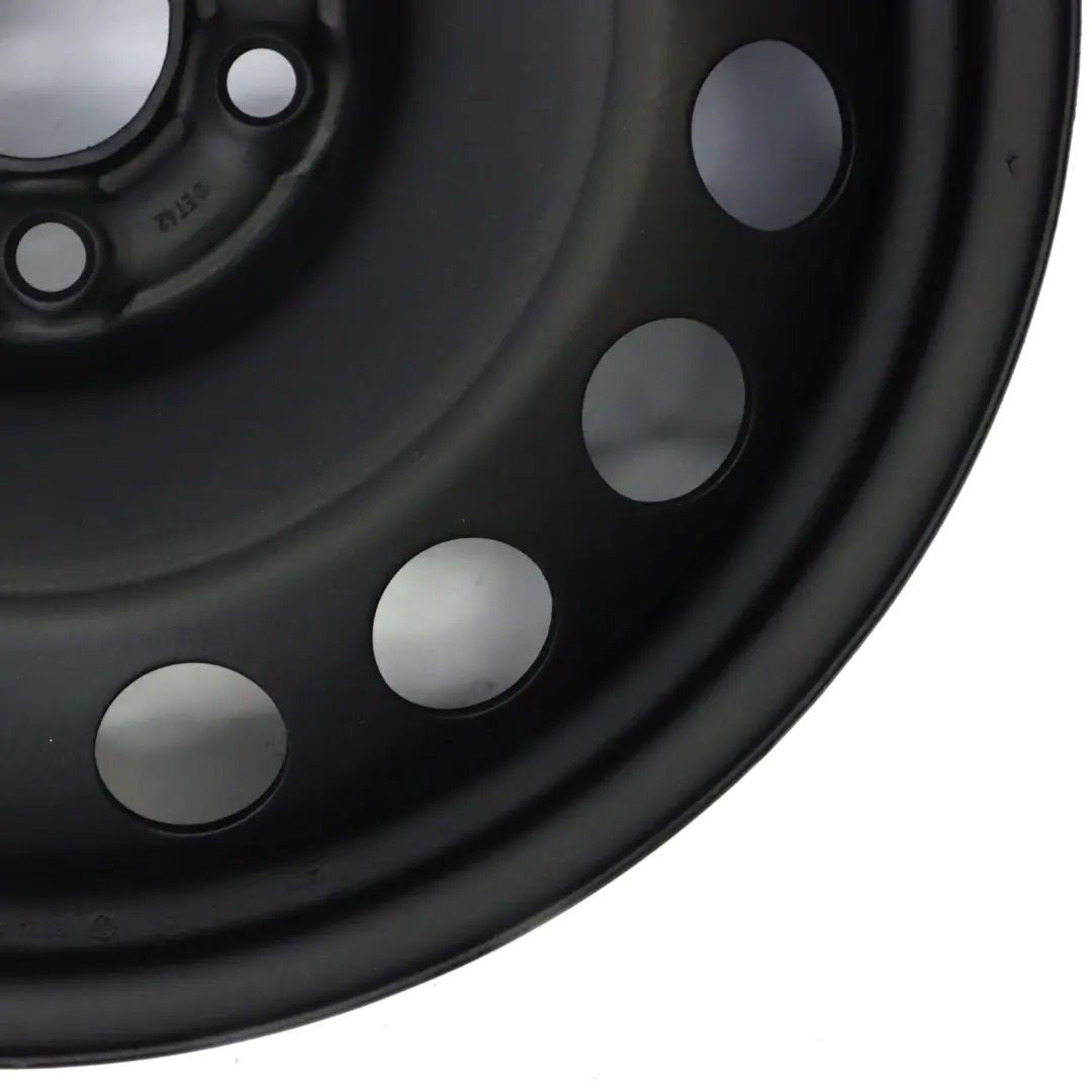 Llanta Acero Volkswagen Golf Seat Ibiza Negro 16" 6.5J ET:42 1J0601027R para con número de pieza 1J0801027R Llanta Acero Volkswagen Golf Seat Ibiza Negro 16" 6.5J ET:42 1J0601027R - SKU 1J0601027R-1 - Número de pieza 1J0801027R