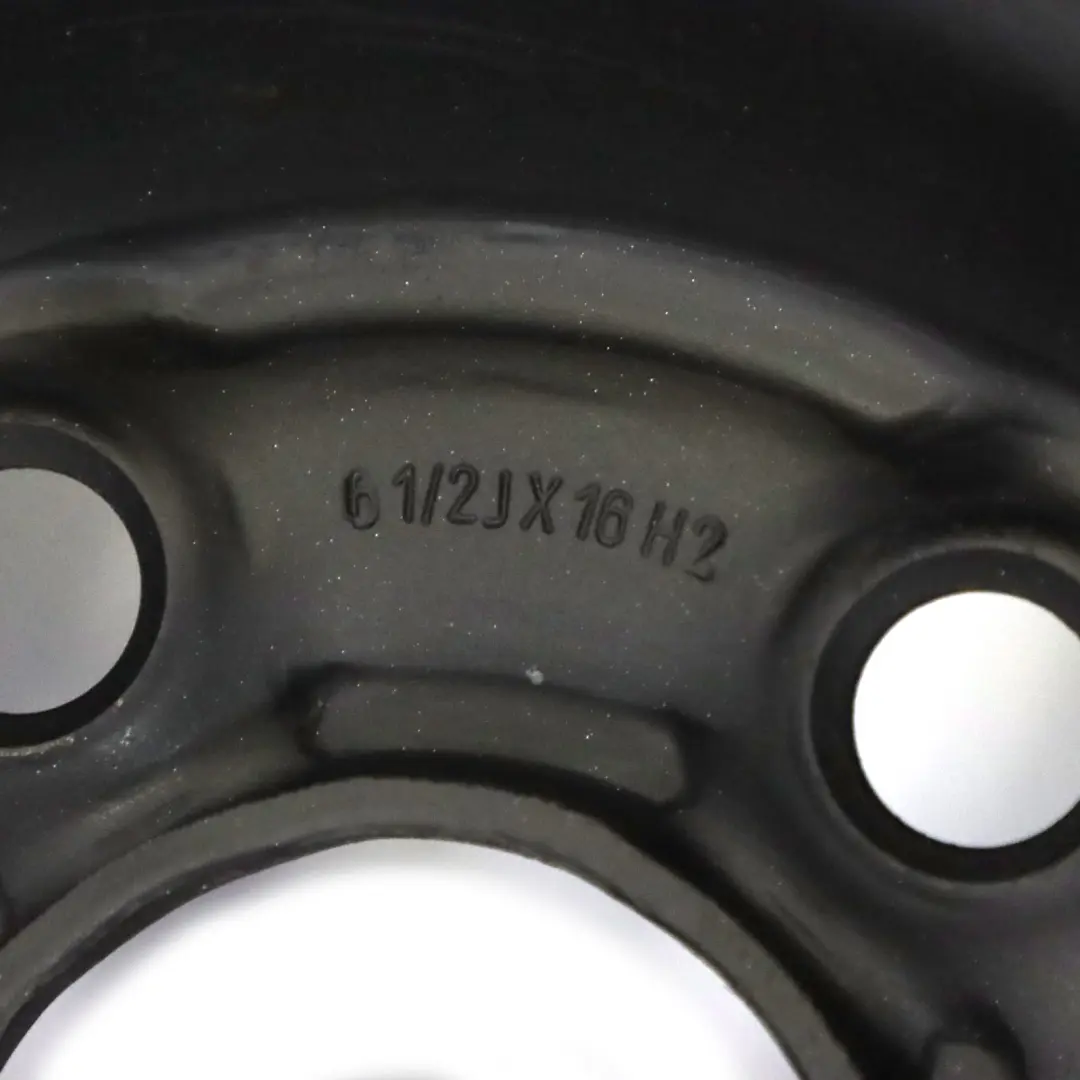 Volkswagen Golf Seat Ibiza Jante Acier Noir 16" 6.5J ET:42 1J0601027R - SKU 1J0601027R-1 - Numéro de pièce 1J0801027R