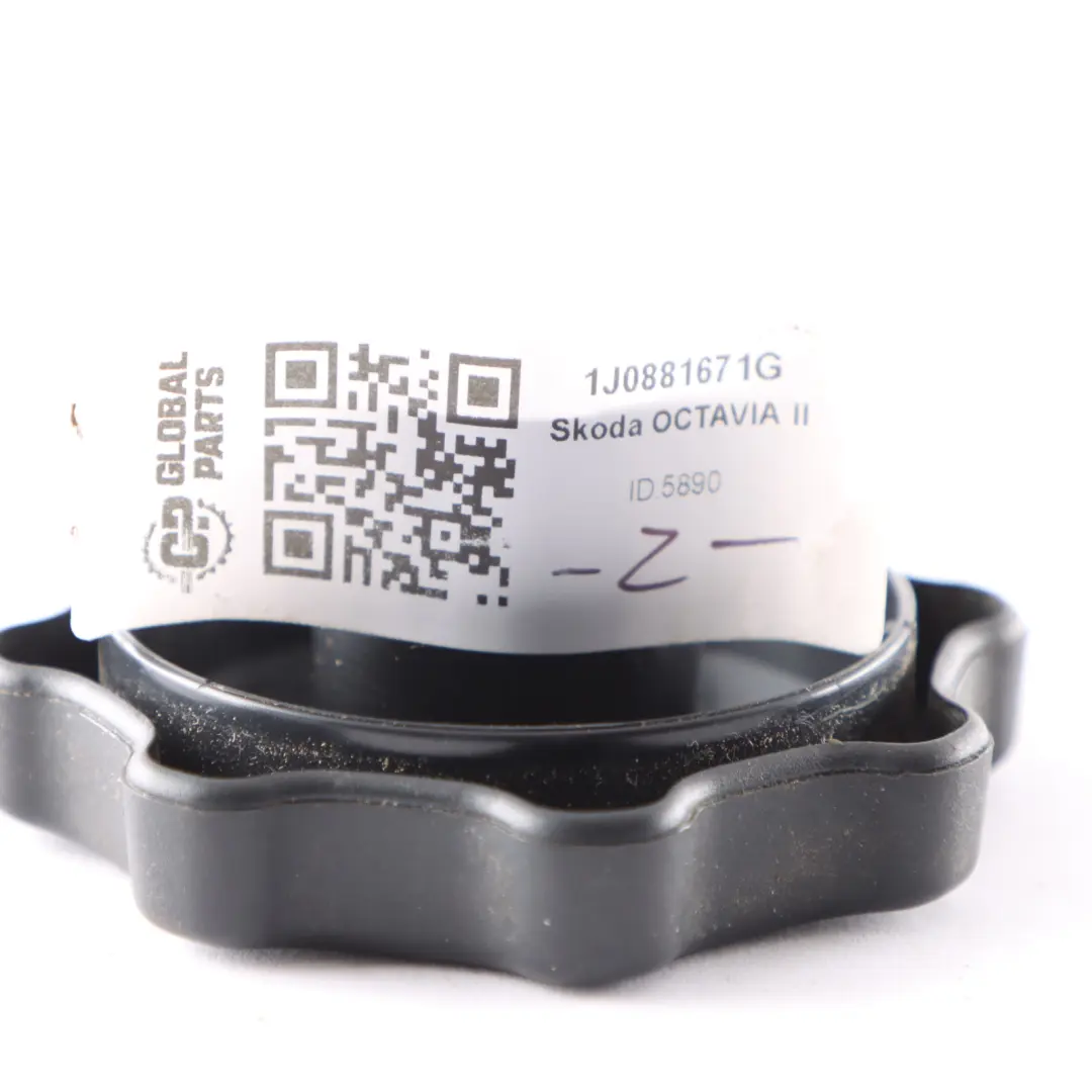 Skoda Octavia II Front Seat Lumbar Adjustment Knob Wheel Onyx Black - SKU 1J0881671G - Part number 1J0881671G