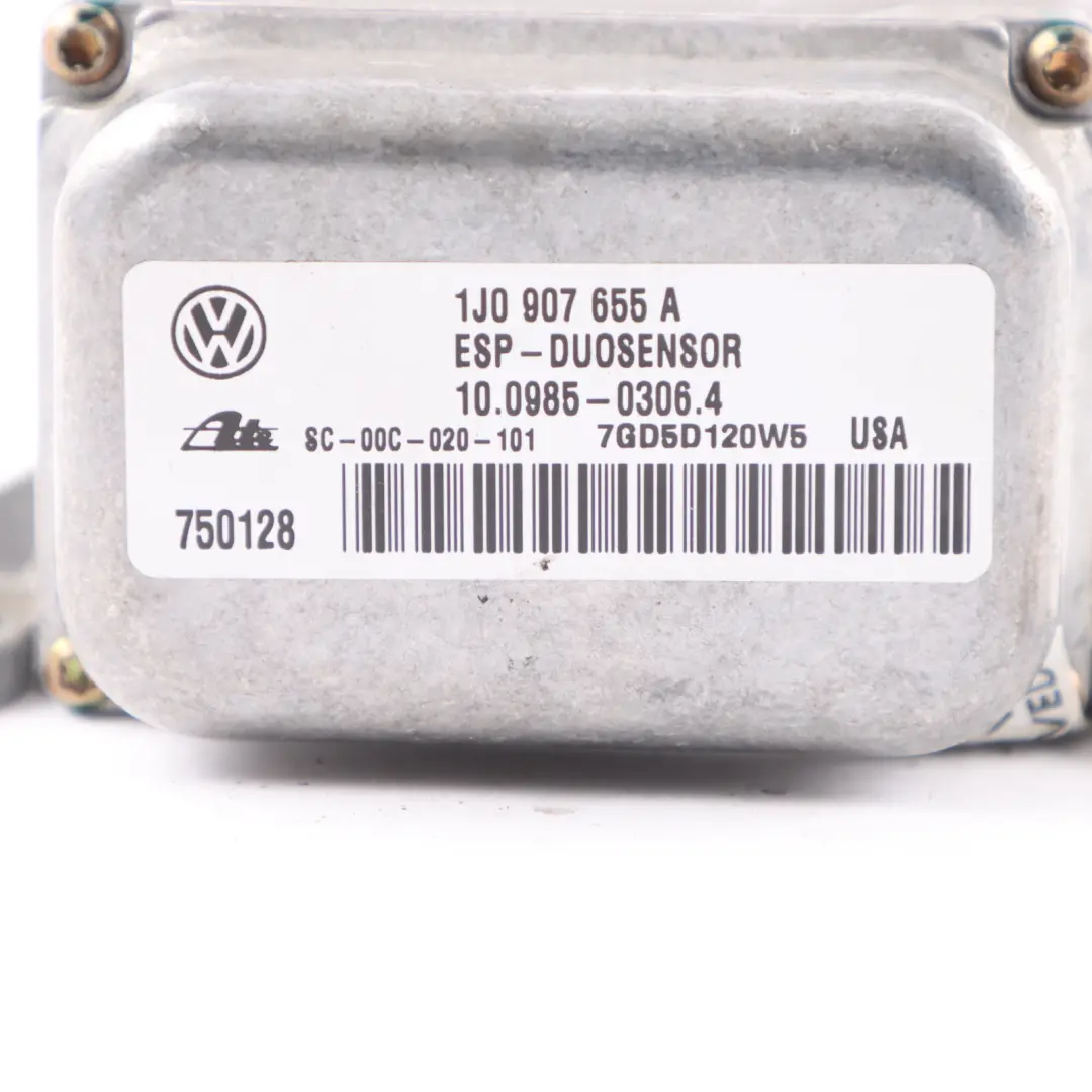 Volkswagen New Beetle Yaw ESP Rate Sensor Module Unit Control ECU - SKU 1J0907655A - Part number 1J0907655A