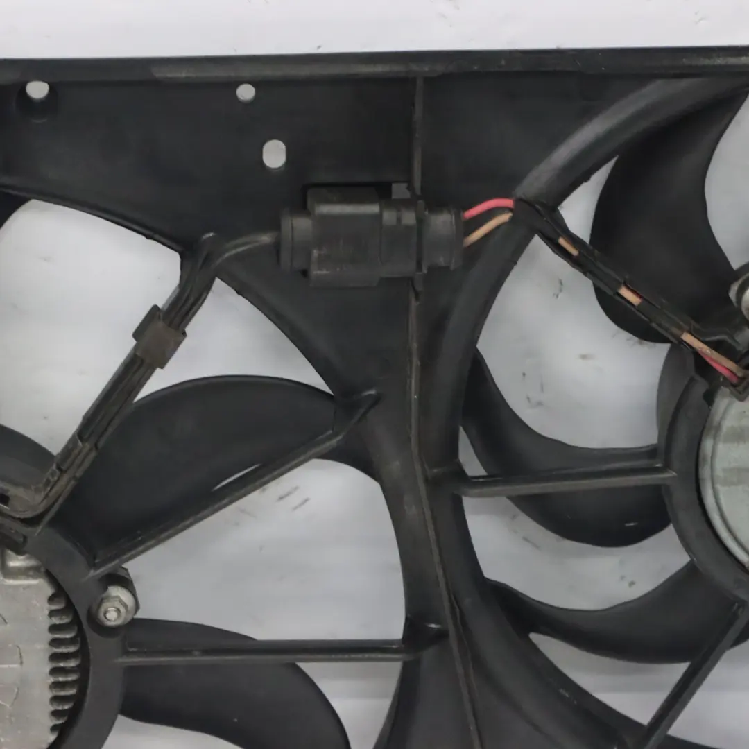 Audi A3 8P 1.9 TDI BLS Diesel Radiator Fan Cowling Assembly Shroud - SKU 1K0121207BB - Part number 1K0121207BB