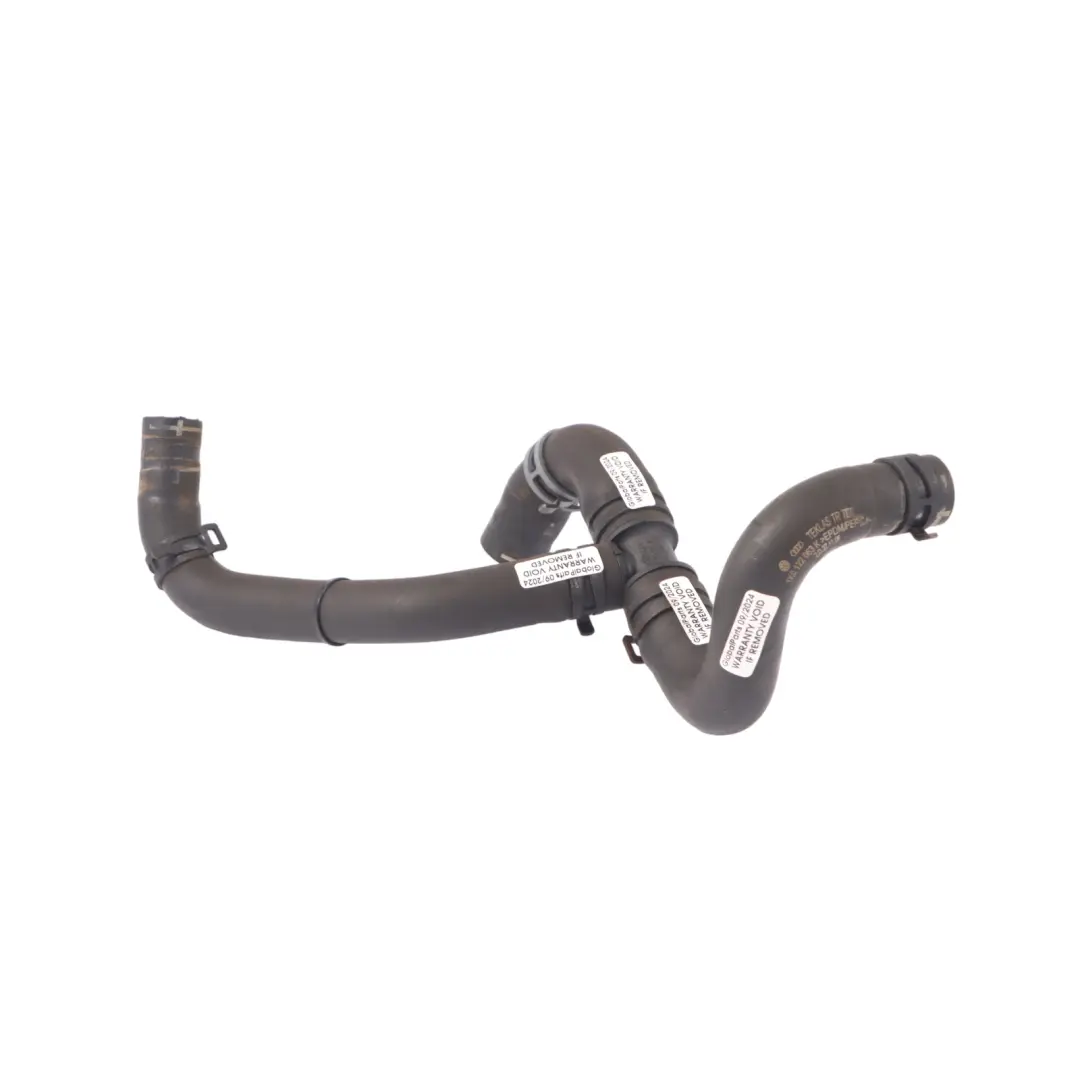 Water Coolant Pipe Hose Line to Seat Leon Volkswagen Golf 6 Audi A1 8X with Part number 1K0122063K Seat Leon Volkswagen Golf 6 Audi A1 8X Water Coolant Pipe Hose Line - SKU 1K0122063K-1 - Part number 1K0122063K
