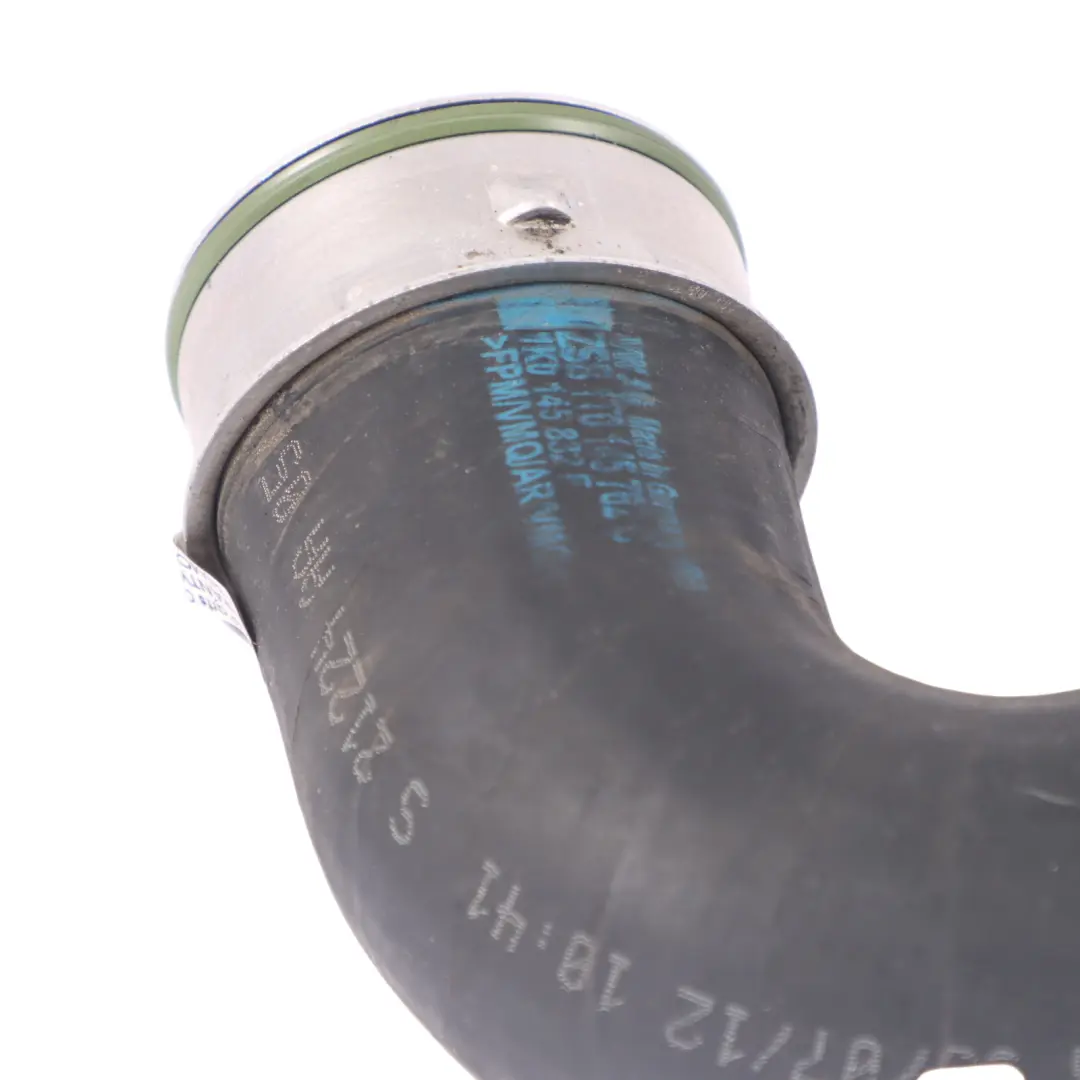 VW Volkswagen Touran 1T 1.4 TSI Turbo Intercooler Hose Pipe Line Tube - SKU 1K0145832F - Part number 1K0145832F