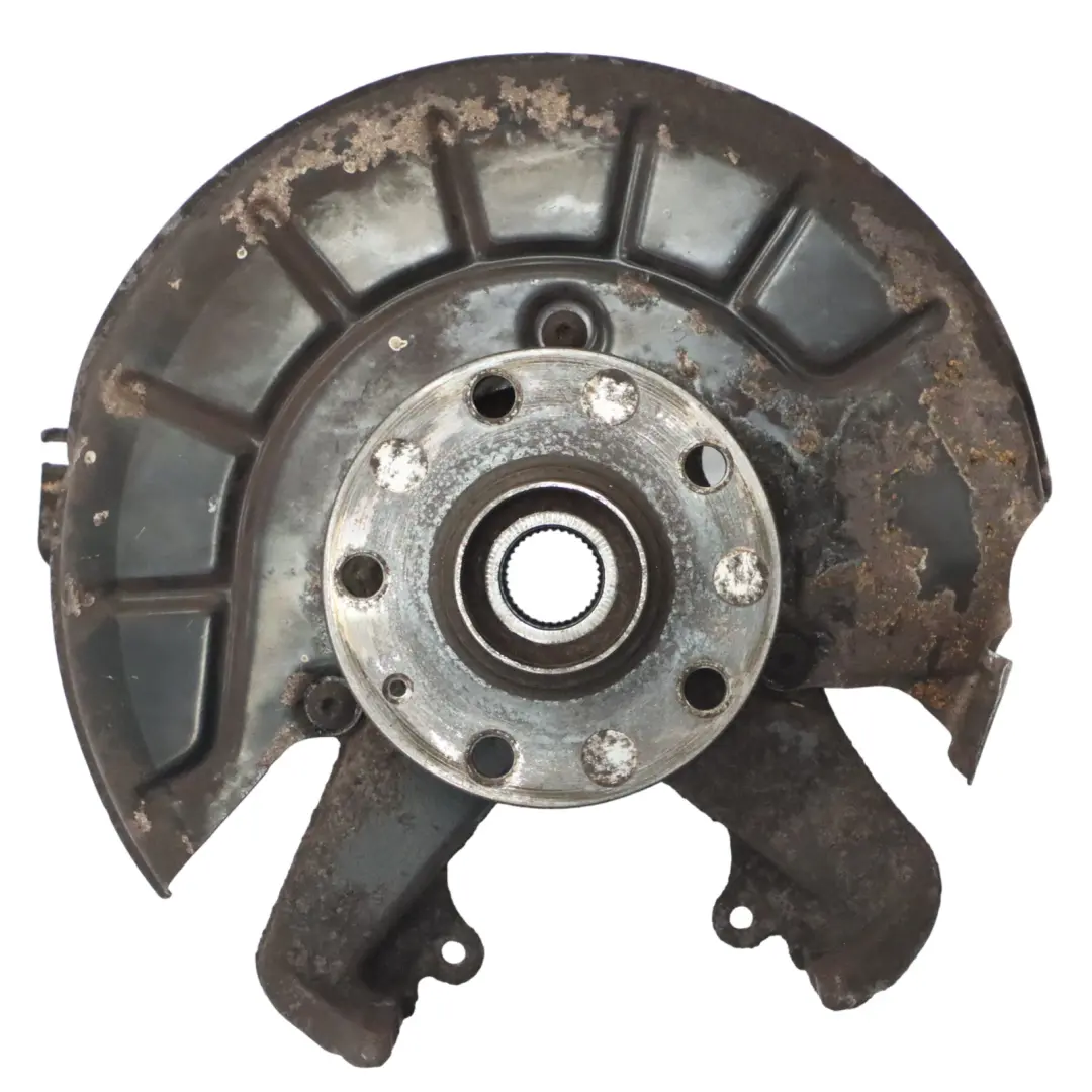 VW Golf 5 Wheel Carrier Front Left N/S Suspension Hub Mount Knuckle - SKU 1K0407255T - Part number 1K0407255T