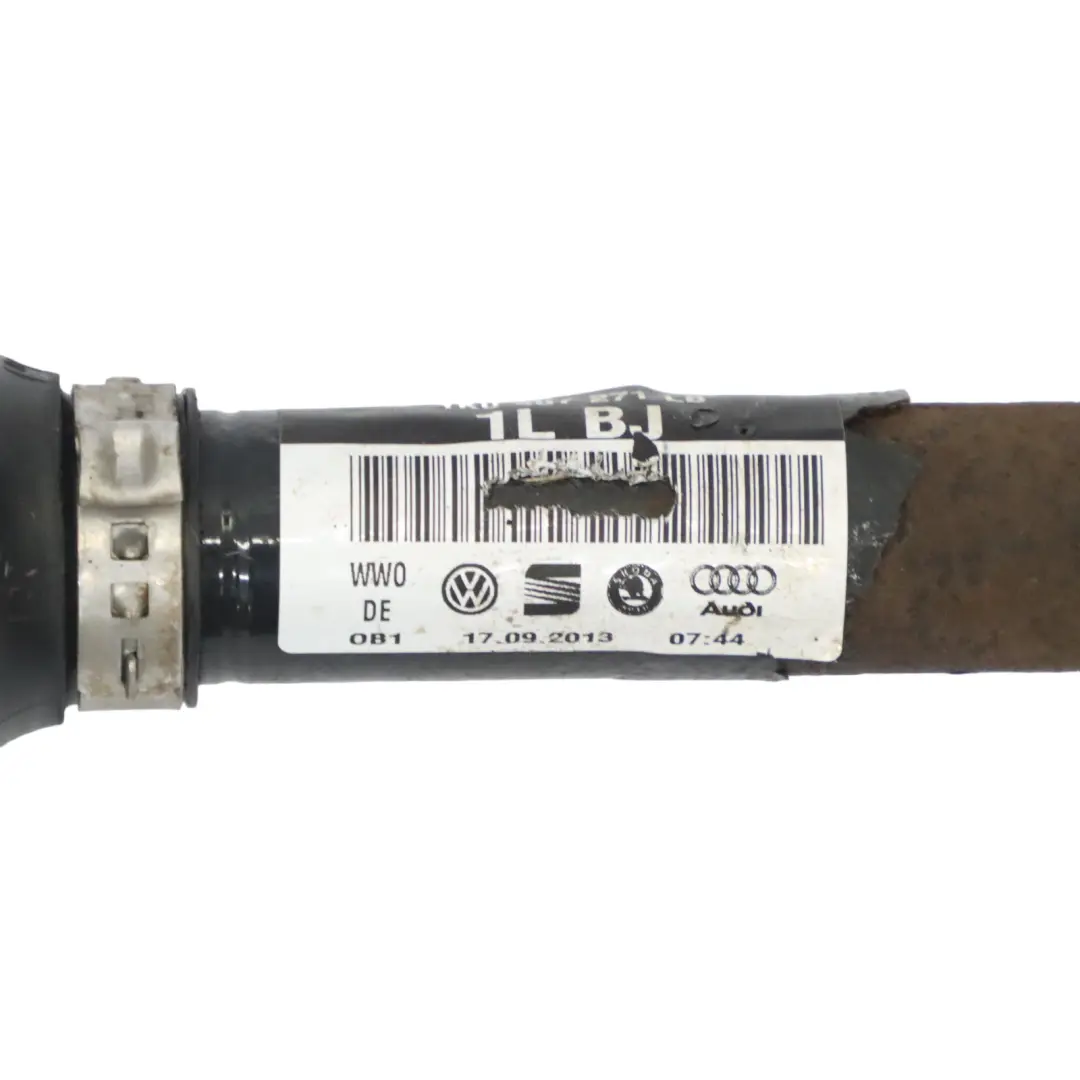 Drive Shaft Audi A3 8V 1.6 TDI Front Left N/S Driveshaft Shaft - SKU 1K0407271LB - Part number 1K0407271LB