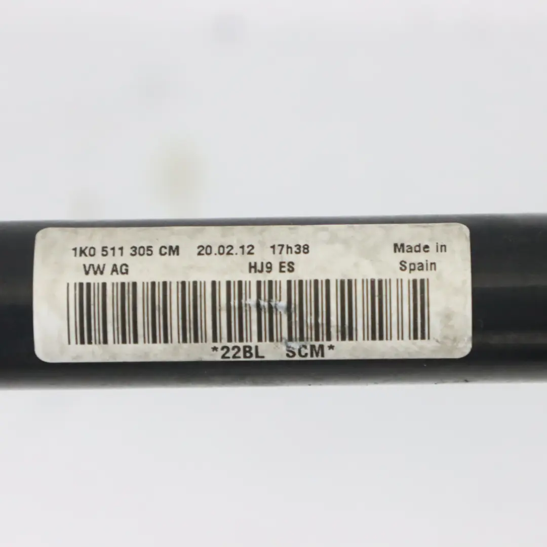 VW Touran 1T Rear Axle Suspension Stabilizer Anti Roll Sway Bar 1K0511409CM - SKU 1K0511409CA-1 - Part number 1K0511409CA