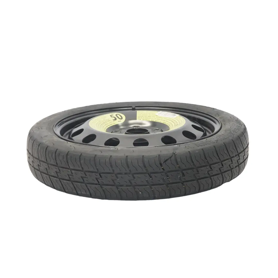 Roue secours Acier R16 Pneu Hankook 3.5J ET : 25.5 125/70 pour VW Golf 7 à propos du numéro de pièce 1K0601027AQ VW Golf 7 Roue secours Acier R16 Pneu Hankook 3.5J ET : 25.5 125/70 - SKU 1K0601027AQ - Numéro de pièce 1K0601027AQ