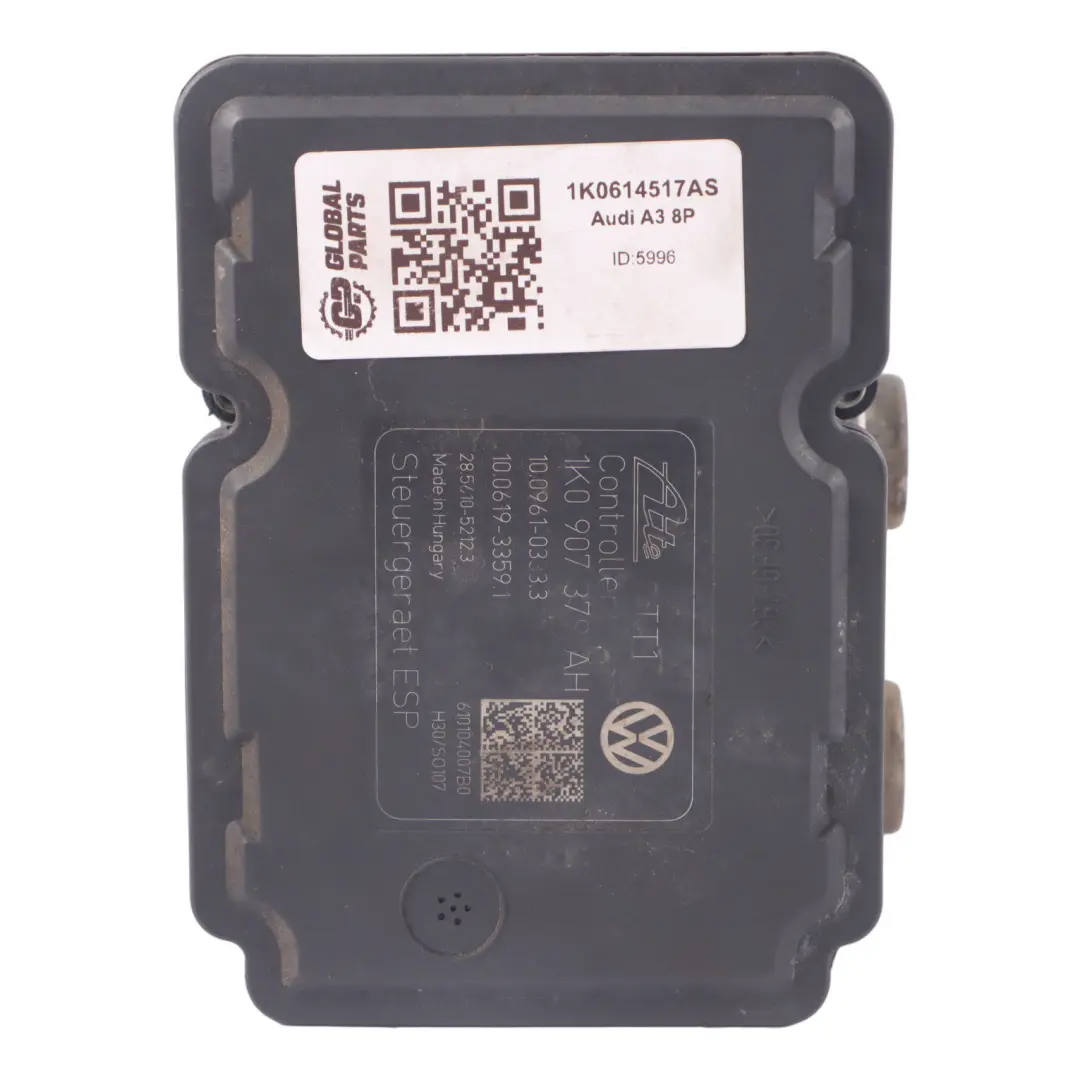 ABS Unidad de Bomba de Freno Hidráulico Módulo de Frenado para Audi A3 8P con número de pieza 1K0614517AS Audi A3 8P ABS Unidad de Bomba de Freno Hidráulico Módulo de Frenado - SKU 1K0614517AS - Número de pieza 1K0614517AS