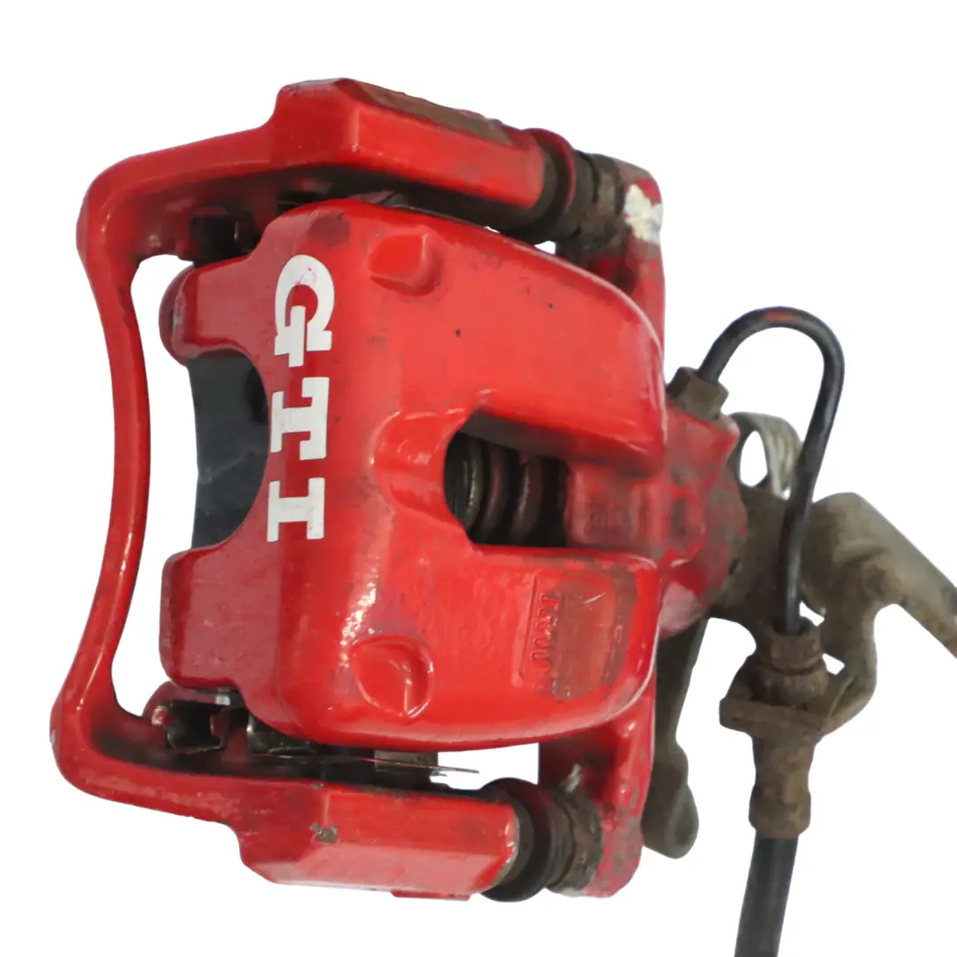 Mk5 Brake Caliper Set Front Rear Red Brakes GTI to Volkswagen Golf with Part number 1K0615123F Volkswagen Golf Mk5 Brake Caliper Set Front Rear Red Brakes GTI - SKU 1K0615123F-1 - Part number 1K0615123F