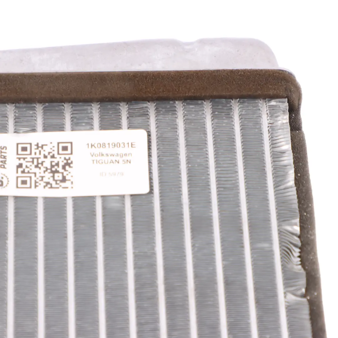 Volkswagen Golf Tiguan Beetle Heater Matrix Unit Heat Exchanger - SKU 1K0819031E - Part number 1K0819031E