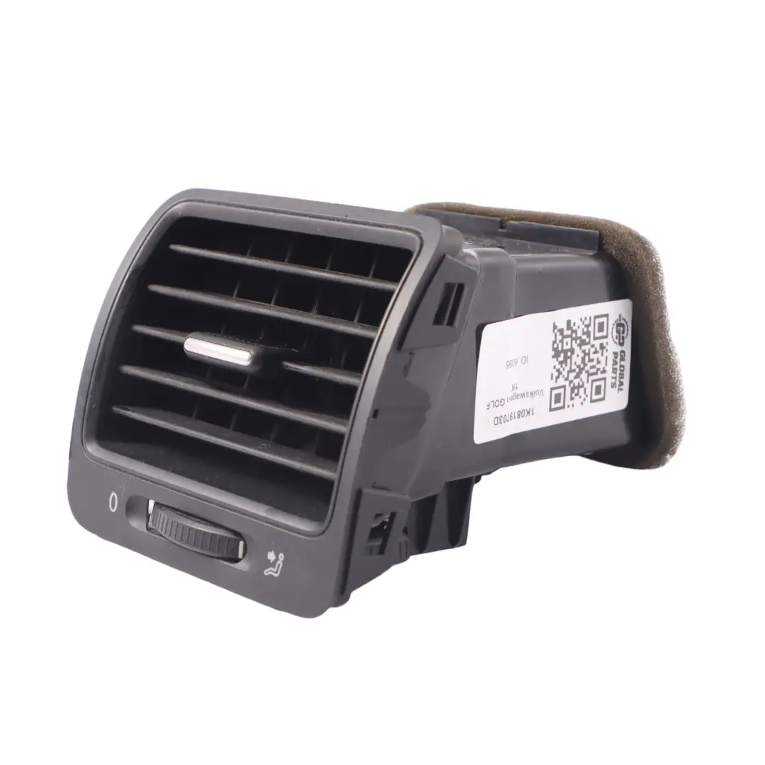 1K Mk5 Cruscotto Bocchetta d'Aria Sinistra Griglia per Volkswagen Golf con numero di parte 1K0819703D Volkswagen Golf 1K Mk5 Cruscotto Bocchetta d'Aria Sinistra Griglia - SKU 1K0819703D - Numero di parte 1K0819703D