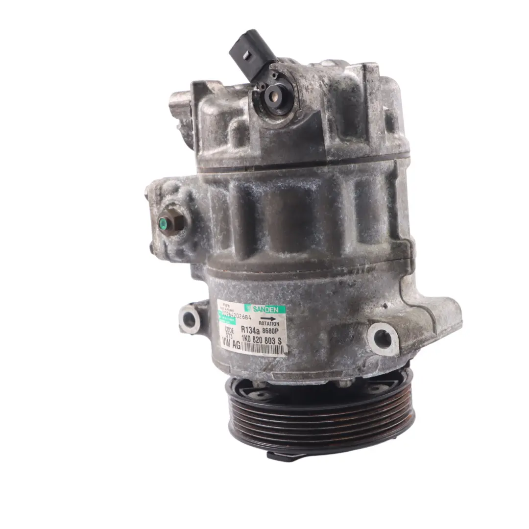 Mk5 Klimaanlage Kompressor Air Con A/C Pumpe für Volkswagen Golf mit Teilenummer 1K0820803S Volkswagen Golf Mk5 Klimaanlage Kompressor Air Con A/C Pumpe - SKU 1K0820803S - Teilenummer 1K0820803S
