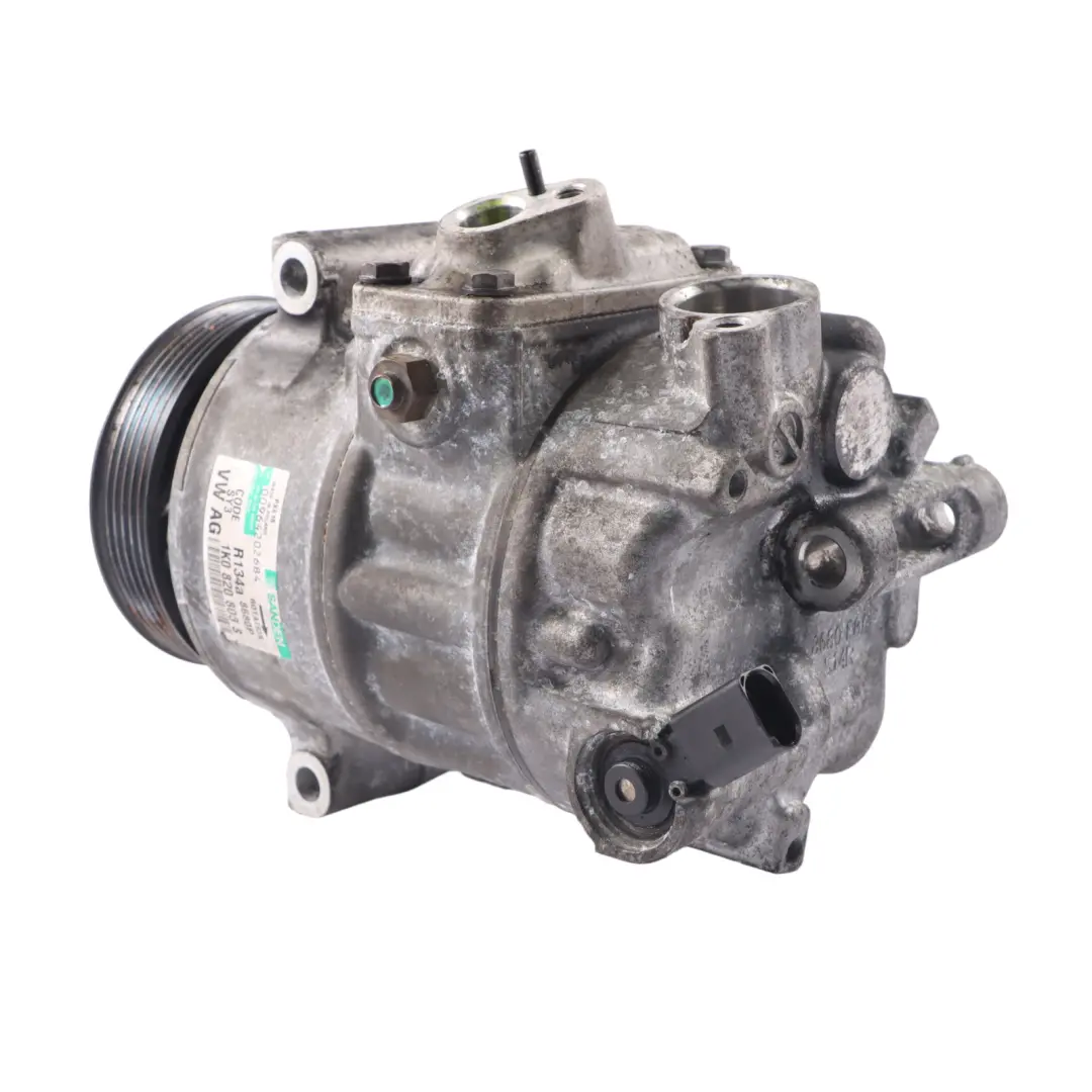 Mk5 Compressore Aria Condizionata Pompa A/C per Volkswagen Golf con numero di parte 1K0820803S Volkswagen Golf Mk5 Compressore Aria Condizionata Pompa A/C - SKU 1K0820803S - Numero di parte 1K0820803S