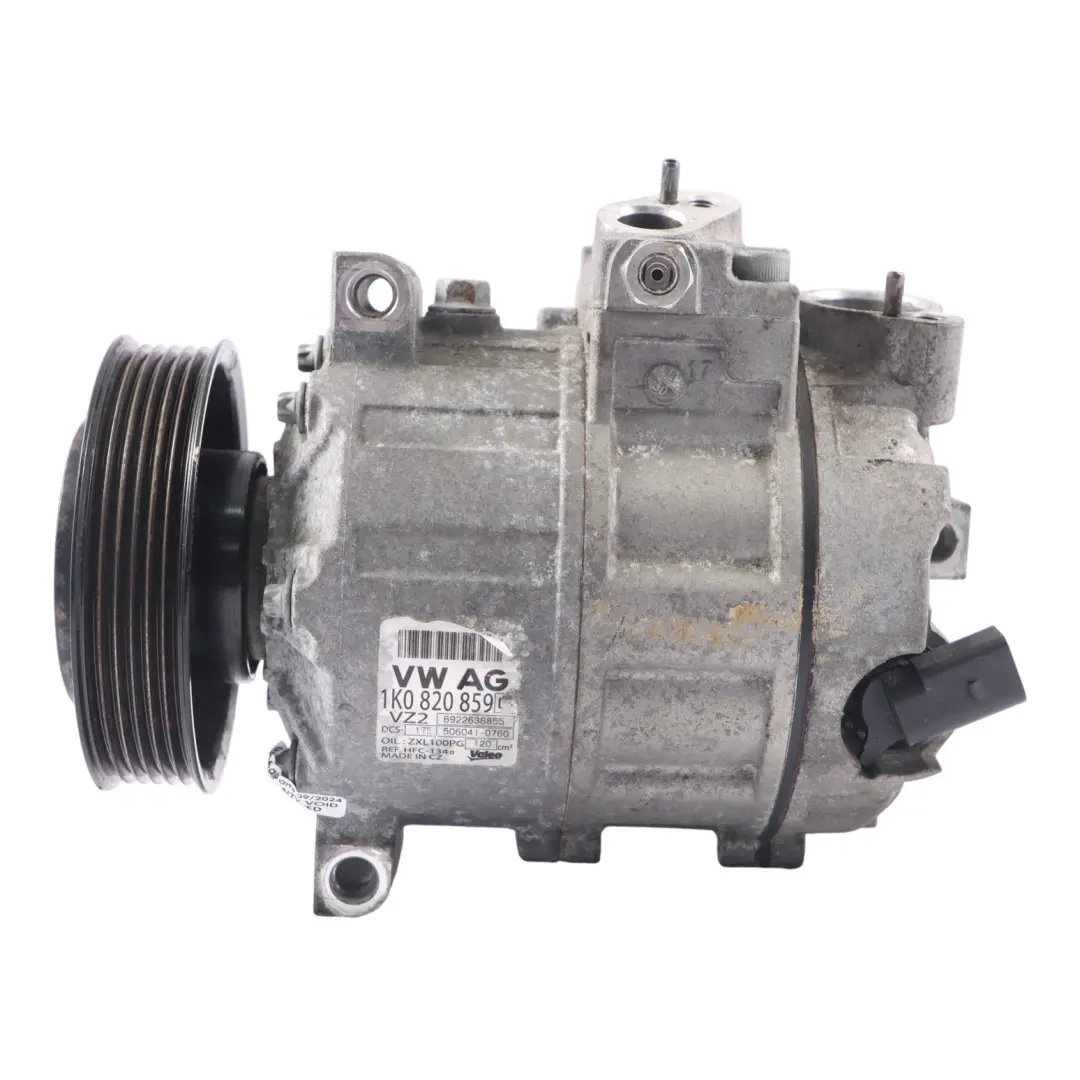 Audi A3 8P Climatisation Compresseur A/C - SKU 1K0820859D - Numéro de pièce 1K0820859D