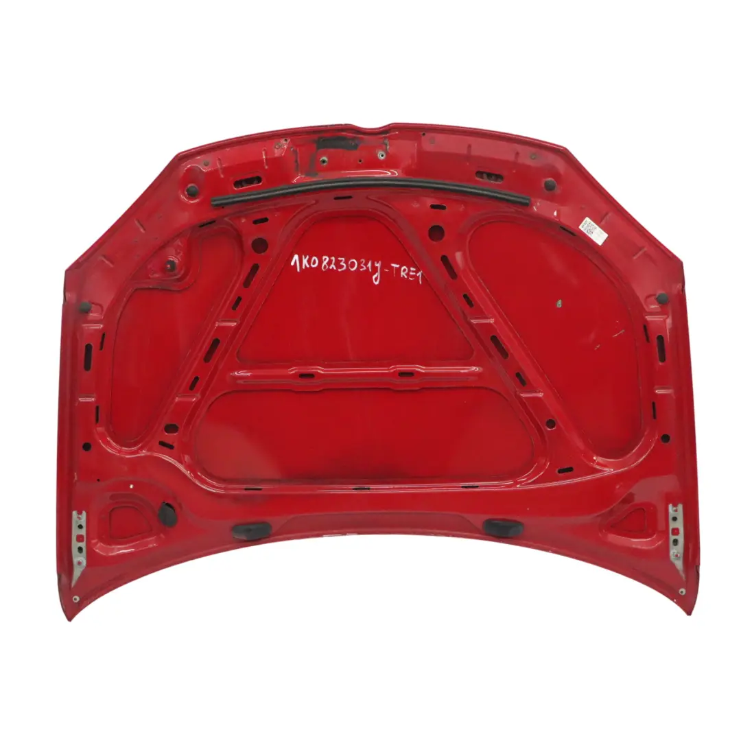 Volkswagen VW Golf Mk5 Hood Bonnet Trim Panel Tornado Red - LY3D - SKU 1K0823031J-TRE1 - Part number 1K0823031J-TRE1