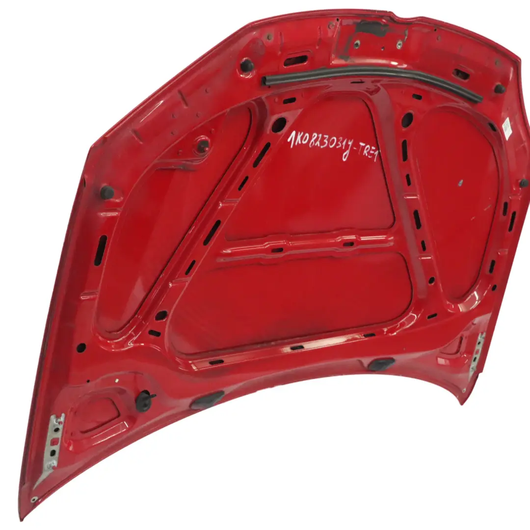 Volkswagen VW Golf Mk5 Hood Bonnet Trim Panel Tornado Red - LY3D - SKU 1K0823031J-TRE1 - Part number 1K0823031J-TRE1