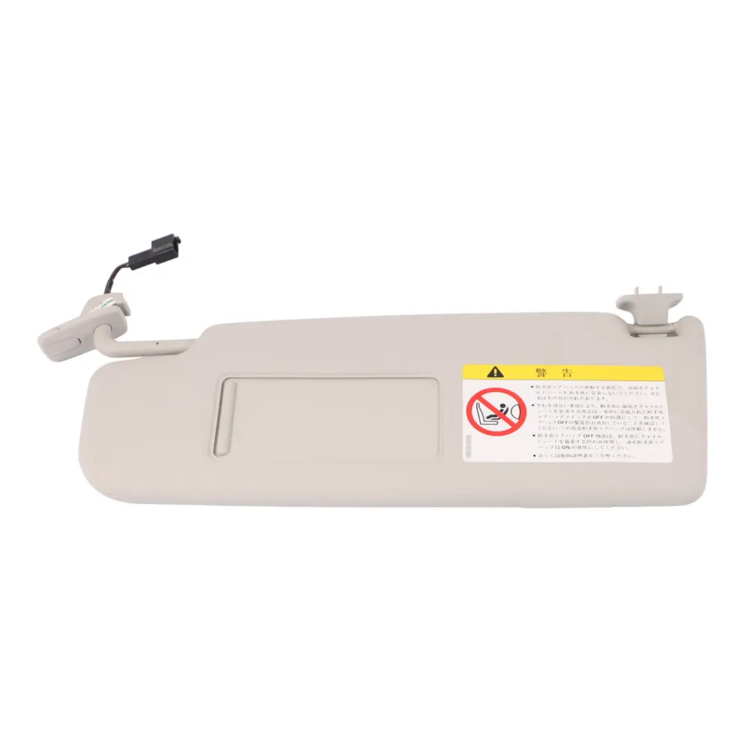 Front Sun Visor Left N/S Side Mirror Sunshade to Volkswagen Passat B7 with Part number 1K0857551AJ Volkswagen Passat B7 Front Sun Visor Left N/S Side Mirror Sunshade - SKU 1K0857551AJ - Part number 1K0857551AJ