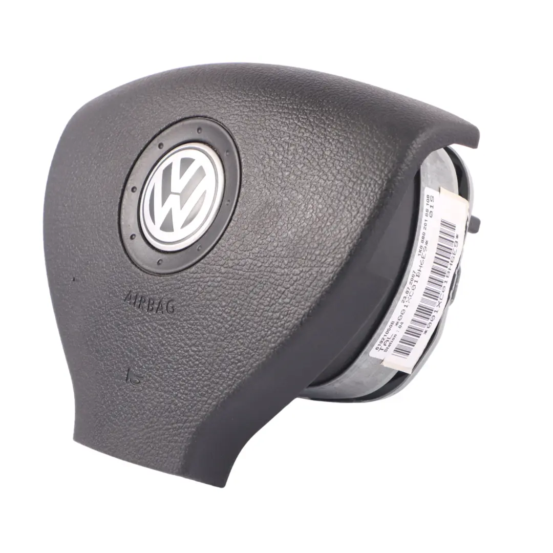 Steering Wheel Air Module Driver Side Black 1K0880201BB to VW Volkswagen Golf 5 with Part number 1K0880201BS VW Volkswagen Golf 5 Steering Wheel Air Module Driver Side Black 1K0880201BB - SKU 1K0880201BS - Part number 1K0880201BS