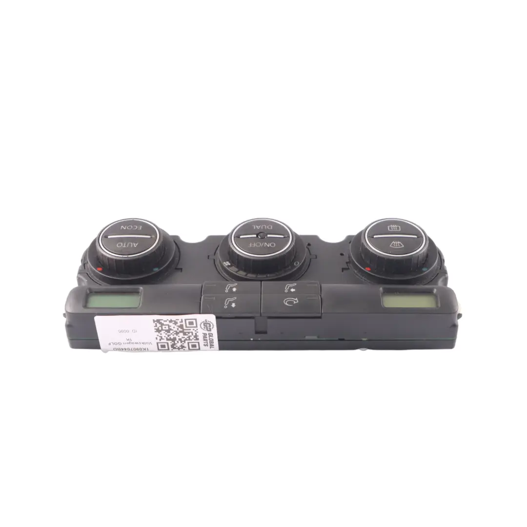 Volkswagen VW Golf 1K Przełącznik Klimatyzacji Panel Sterowania - SKU 1K0907044BD - Numer Części 1K0907044BD