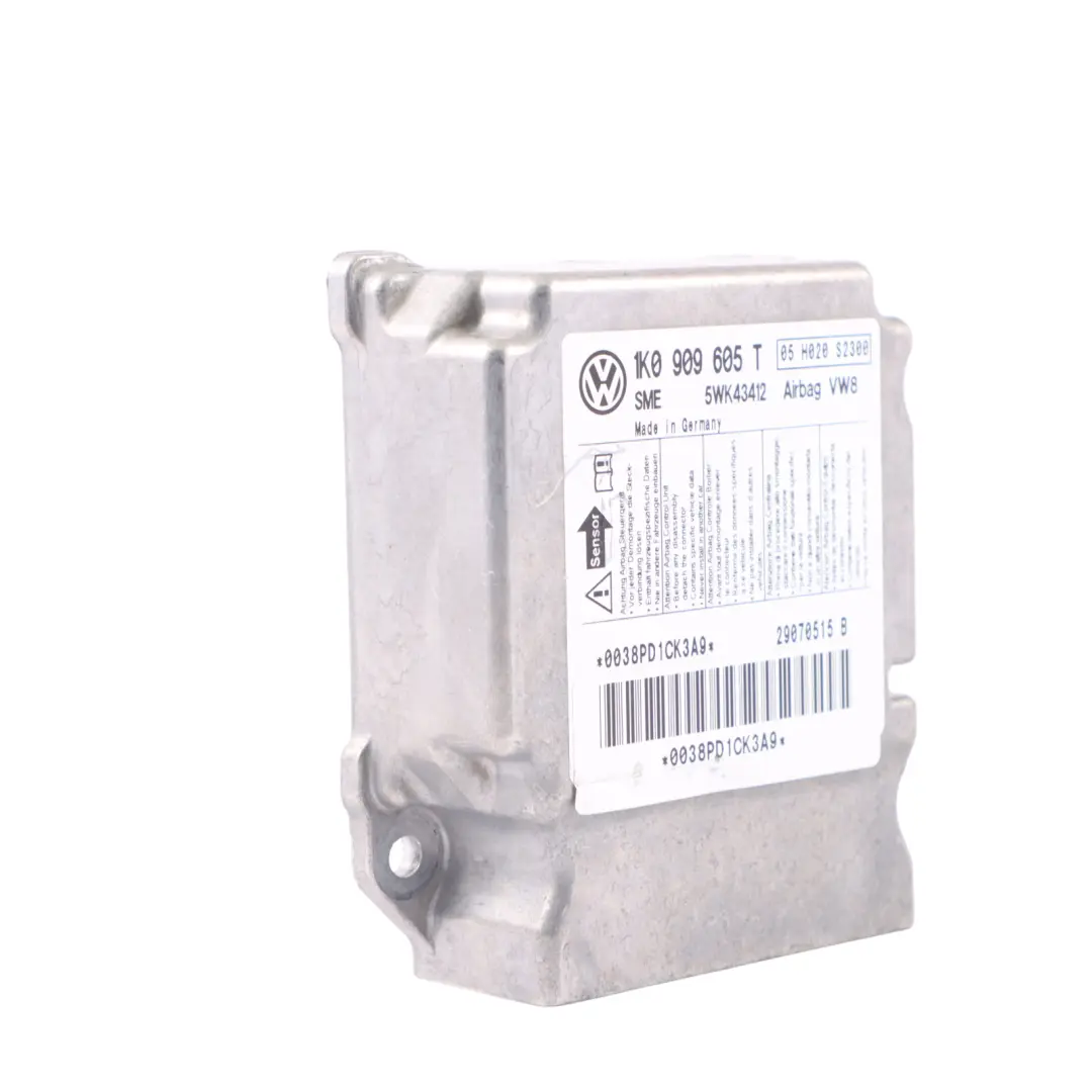 VW Volkswagen Golf 1K Unité Contrôle Module D'air ECU - SKU 1K0909605T - Numéro de pièce 1K0909605T